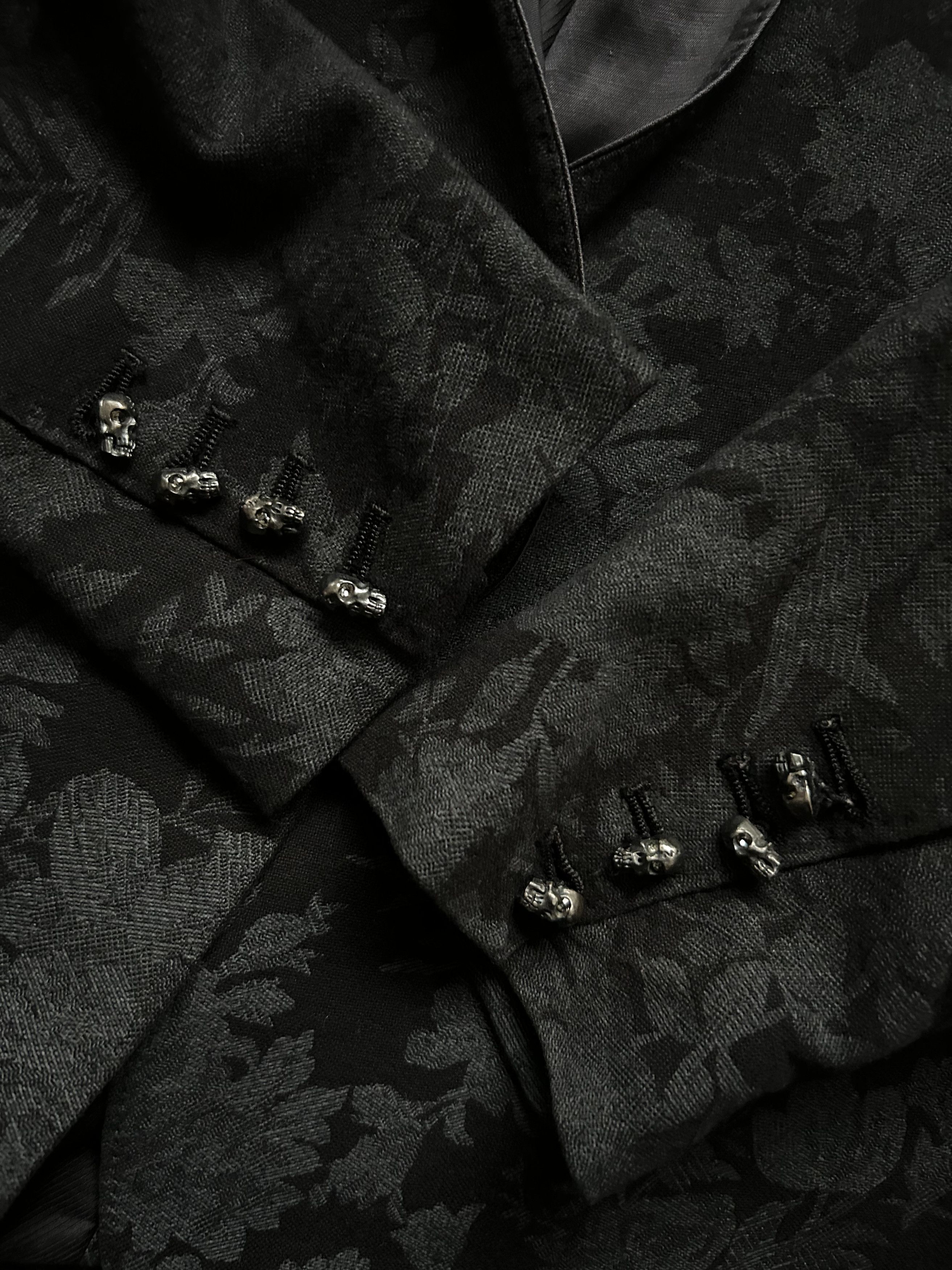 If Six Was Nine ifsixwasnine 00s Floral Asymmetric Blazer Size US XS / EU 42 / 0 - 8 Thumbnail