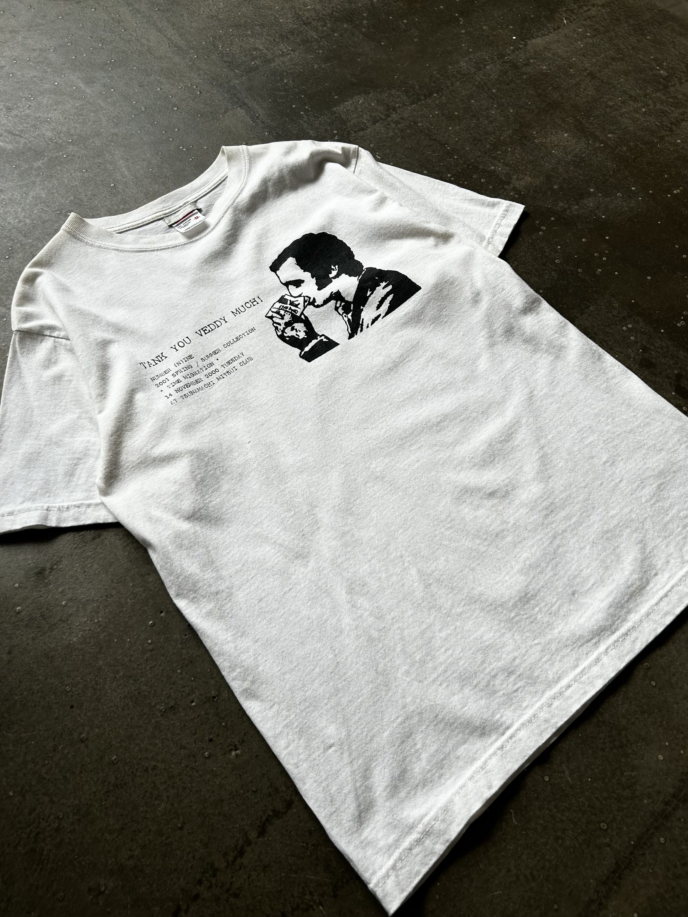 Number (N)ine Number(N)ine 2001ss Portrait Tee Size US M / EU 48-50 / 2 - 4 Thumbnail