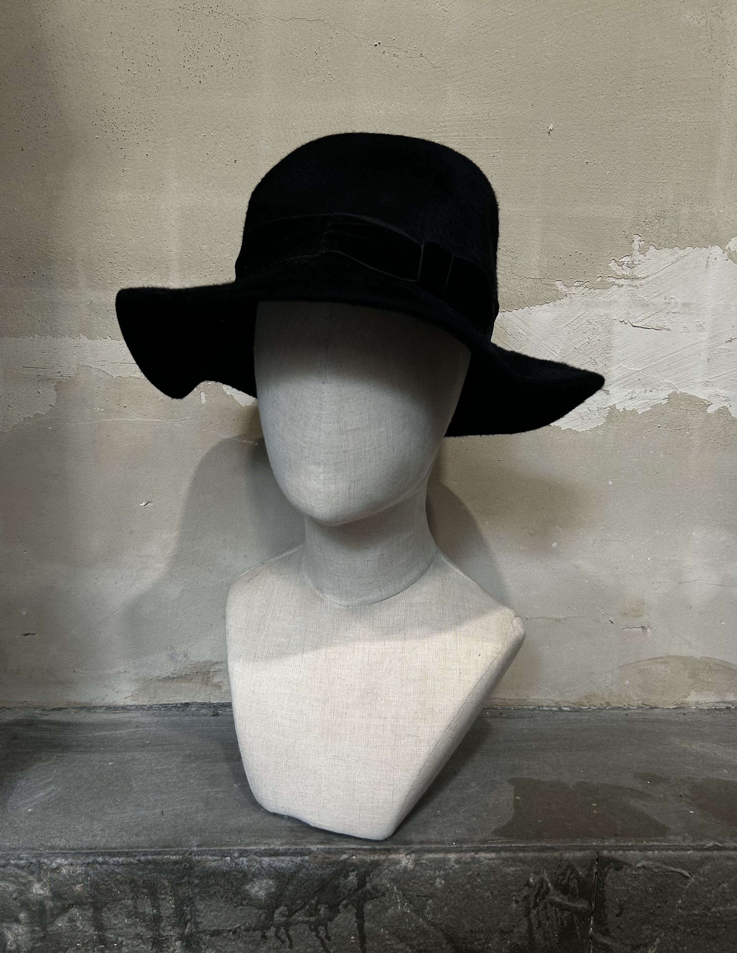Number (N)ine Number (N)ine 07AW Runway Fedora Size ONE SIZE - 3 Thumbnail