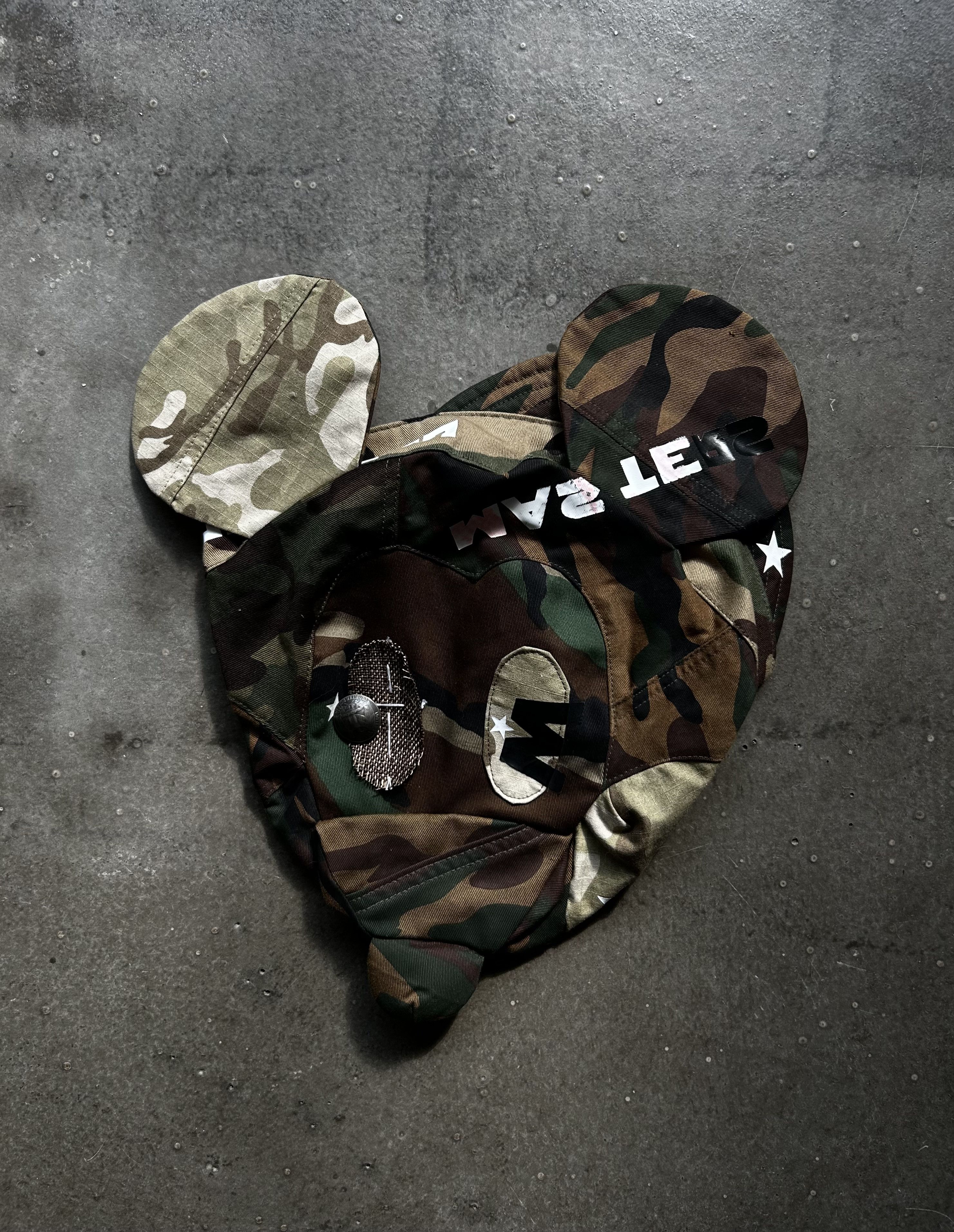 Nozomi Ishiguro NOZOMI ISHIGURO 10s Deconstructed Mickey Hat Size ONE SIZE - 4 Thumbnail