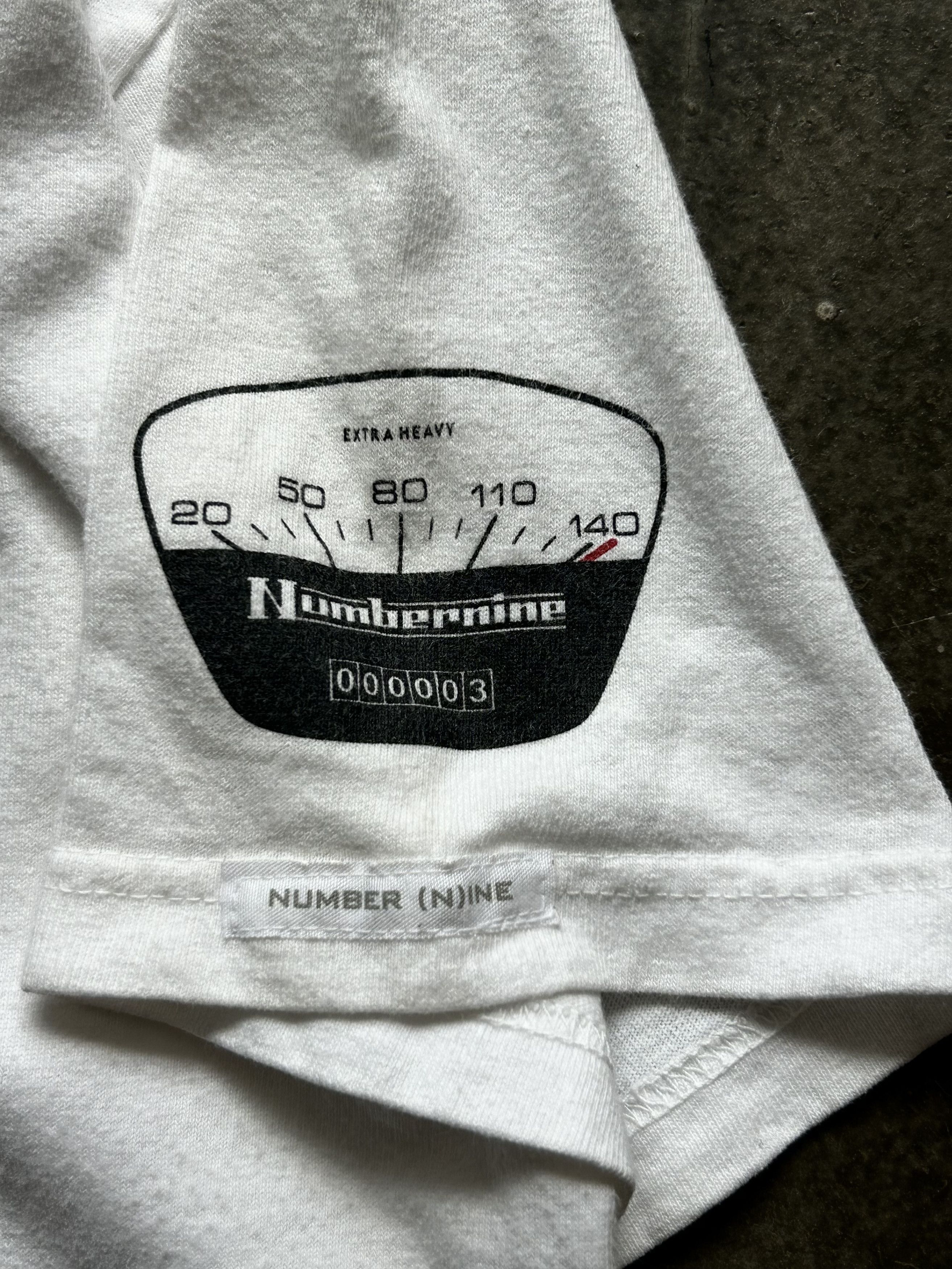 Number (N)ine Number (N)ine 2000ss Slogan Tee Size US L / EU 52-54 / 3 - 4 Thumbnail