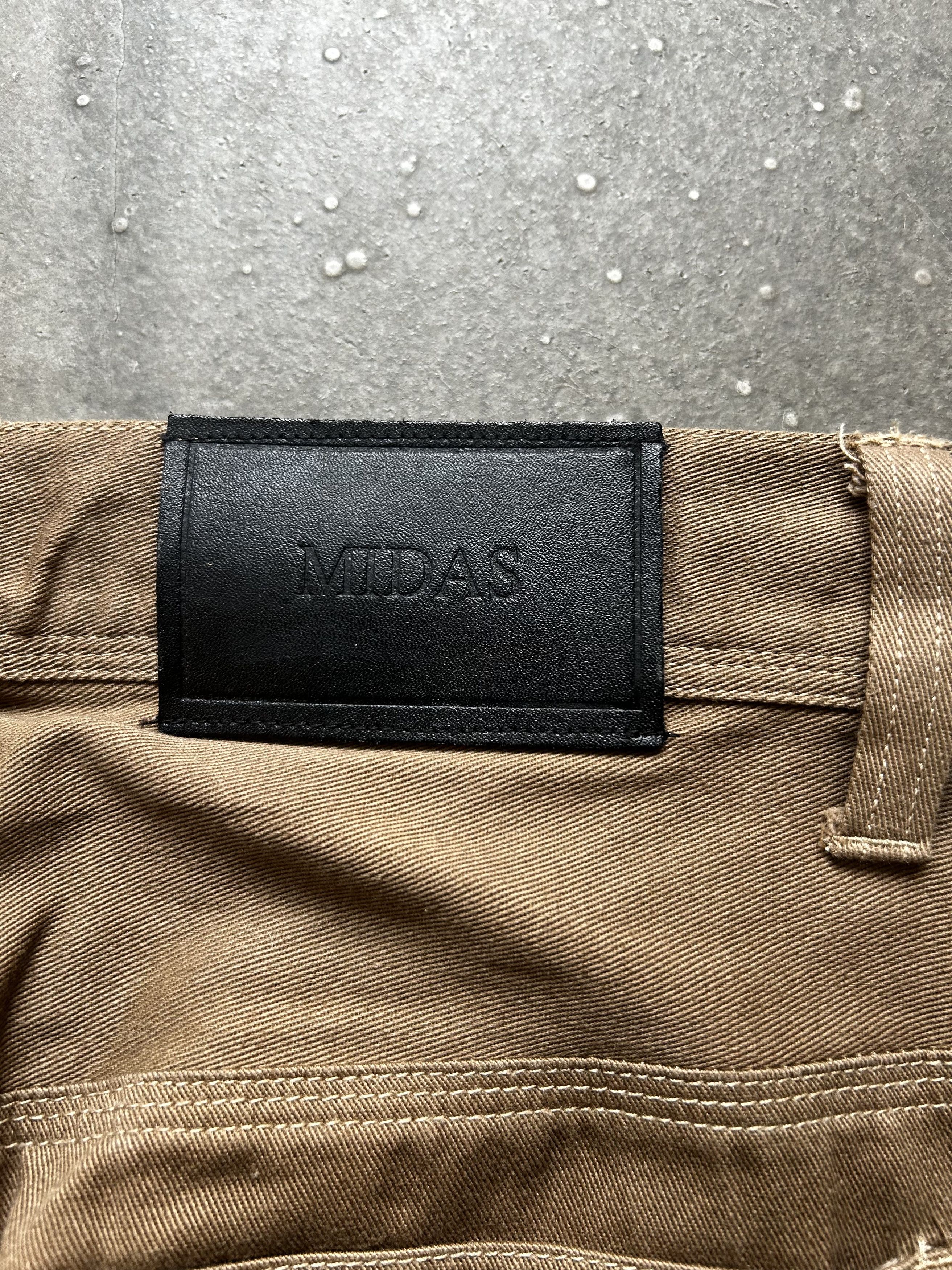 Vintage MIDAS Early Embroidered Jeans Size US 32 / EU 48 - 8 Thumbnail