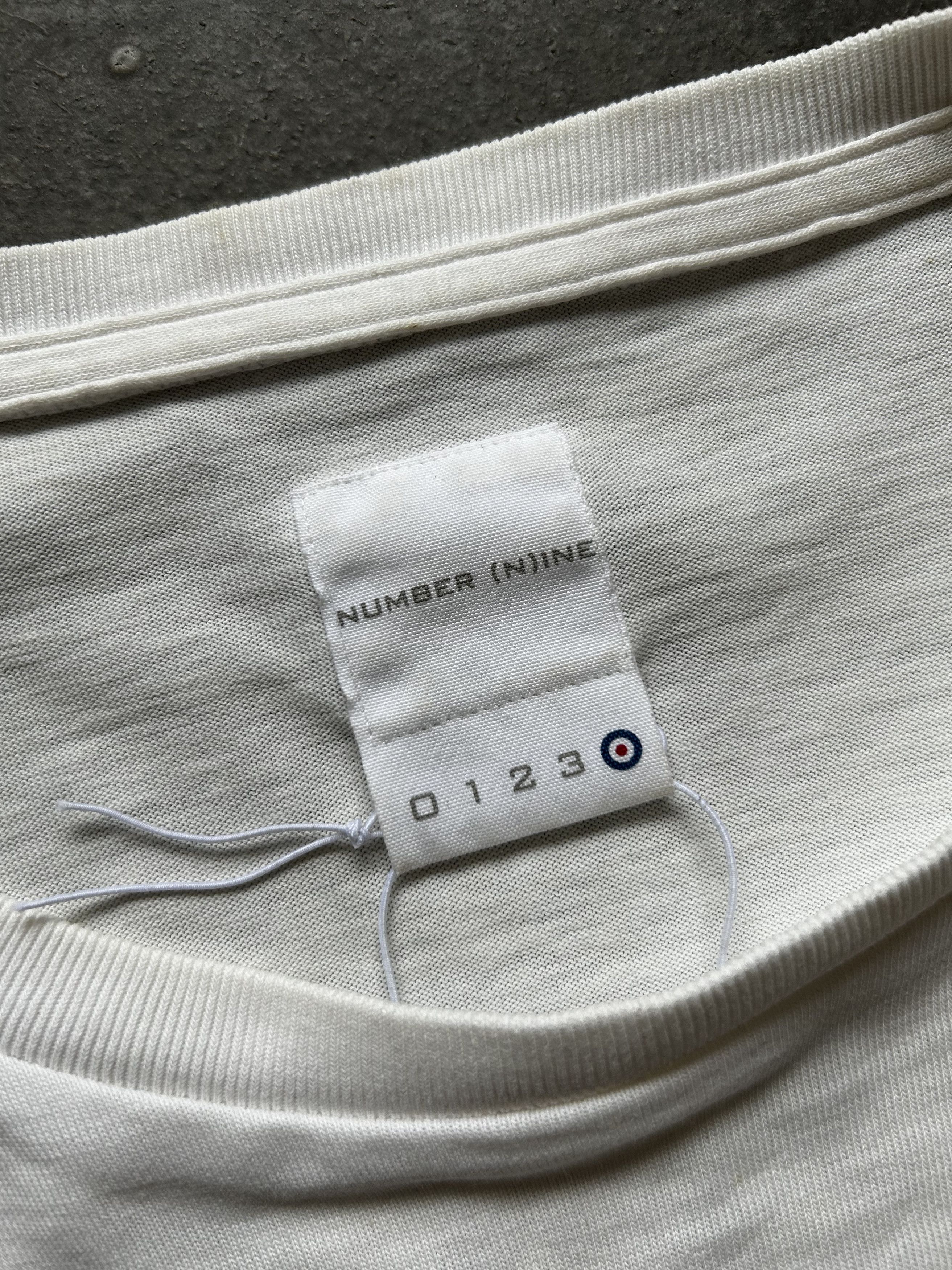 Number (N)ine Number (N)ine 2000ss Slogan Print Tee Size US XL / EU 56 / 4 - 9 Thumbnail
