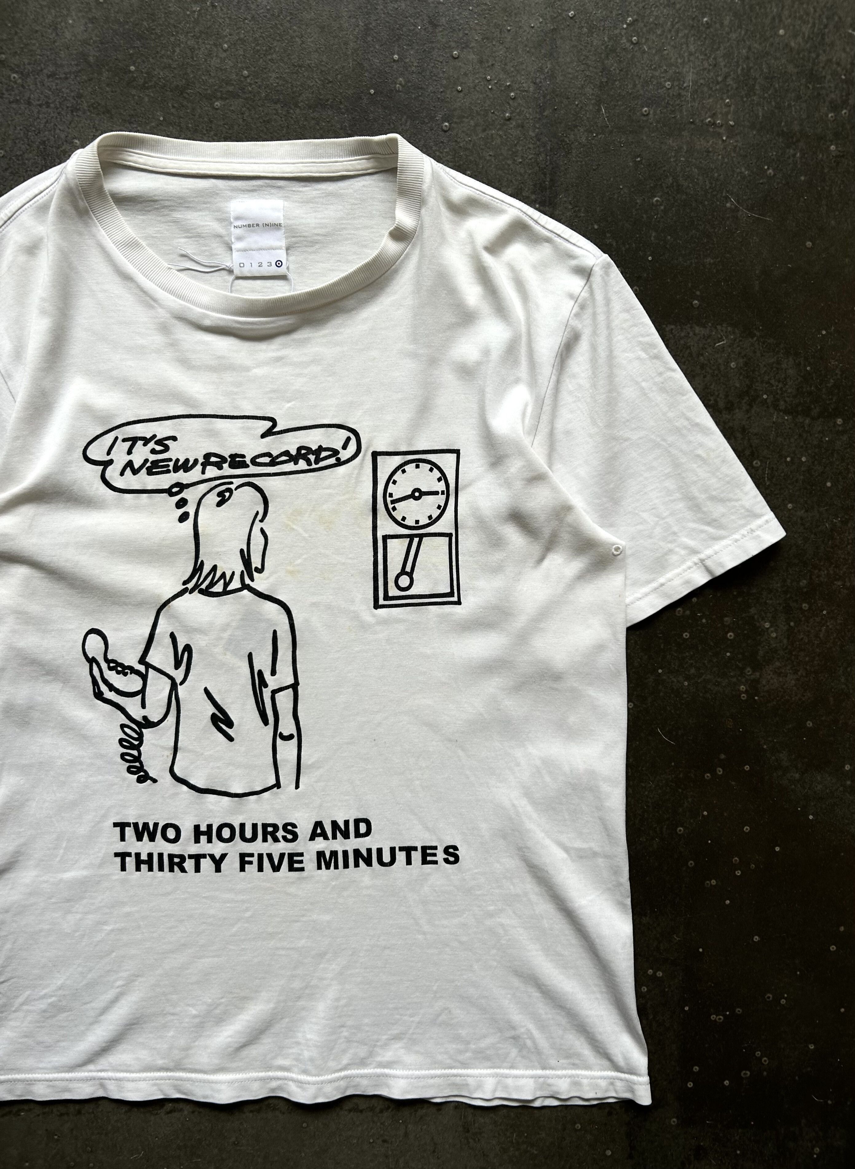 Number (N)ine Number (N)ine 2000ss Slogan Print Tee Size US XL / EU 56 / 4 - 3 Thumbnail