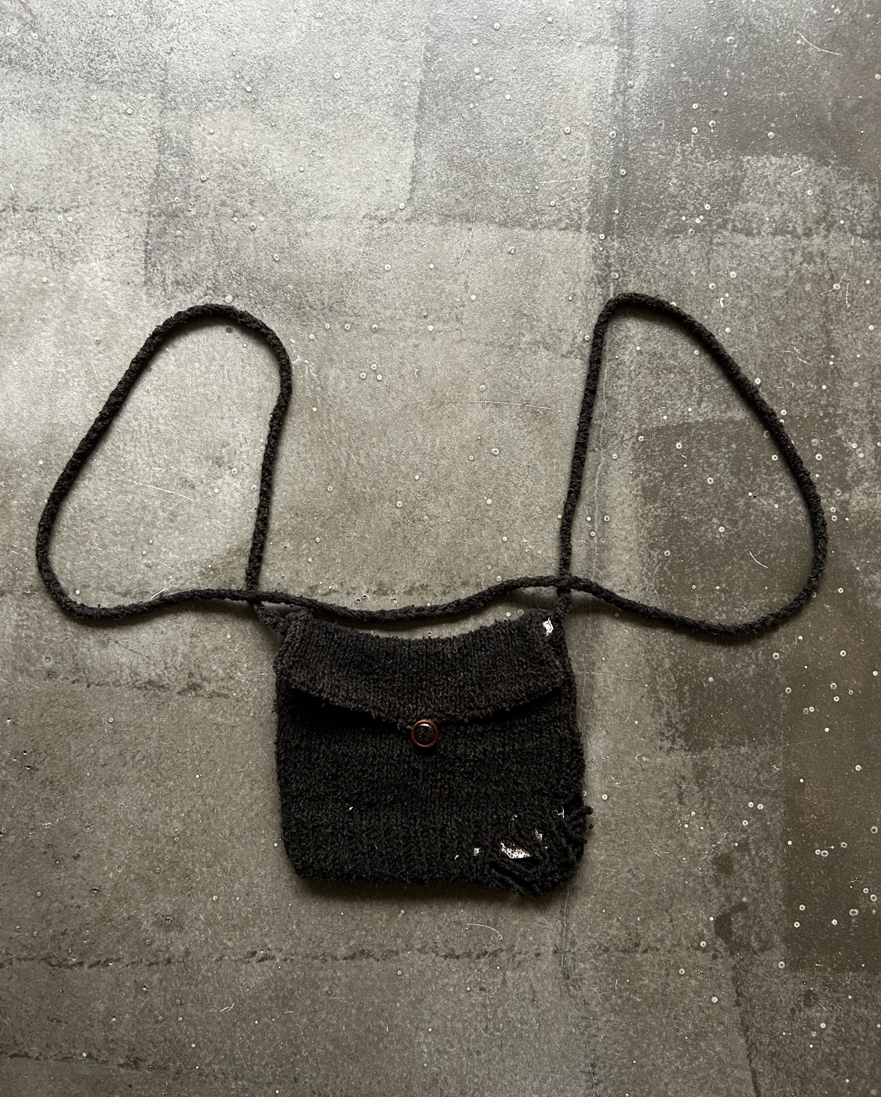 Number (N)ine Number (N)ine 03 Distressed Knit Bag Size ONE SIZE - 4 Thumbnail