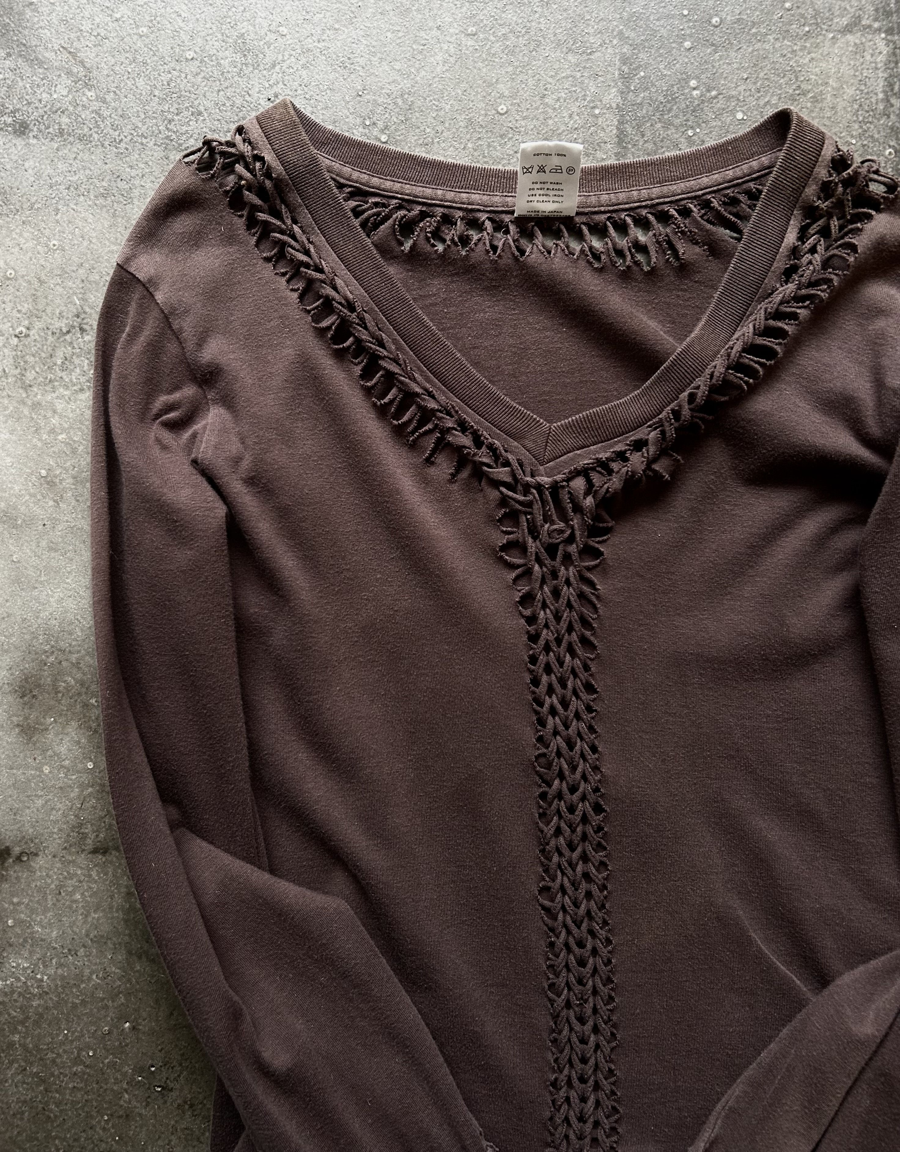 Number (N)ine Number (N)ine 03AW Runway Knit Top Size US M / EU 48-50 / 2 - 5 Thumbnail