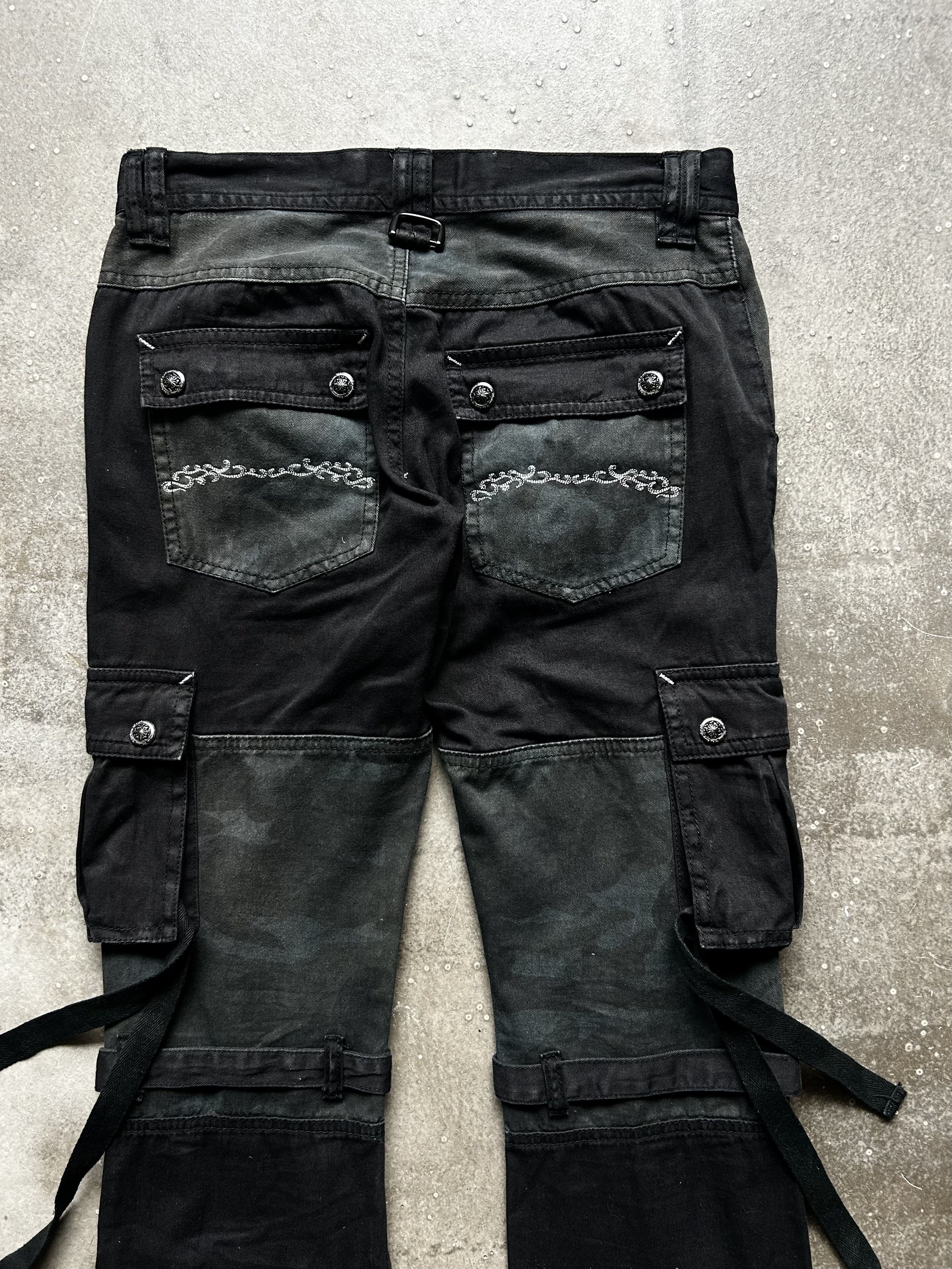 Vintage MIDAS Early Four-Chain Cargo Pants Size US 31 - 7 Thumbnail