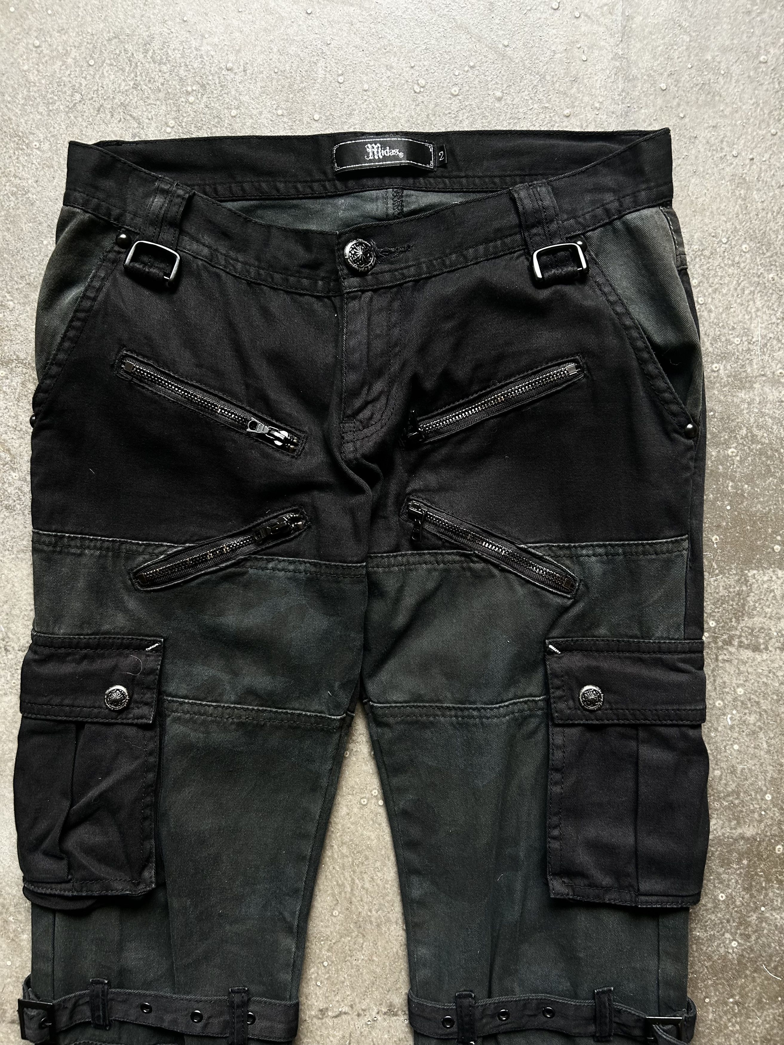 Vintage MIDAS Early Four-Chain Cargo Pants Size US 31 - 3 Thumbnail