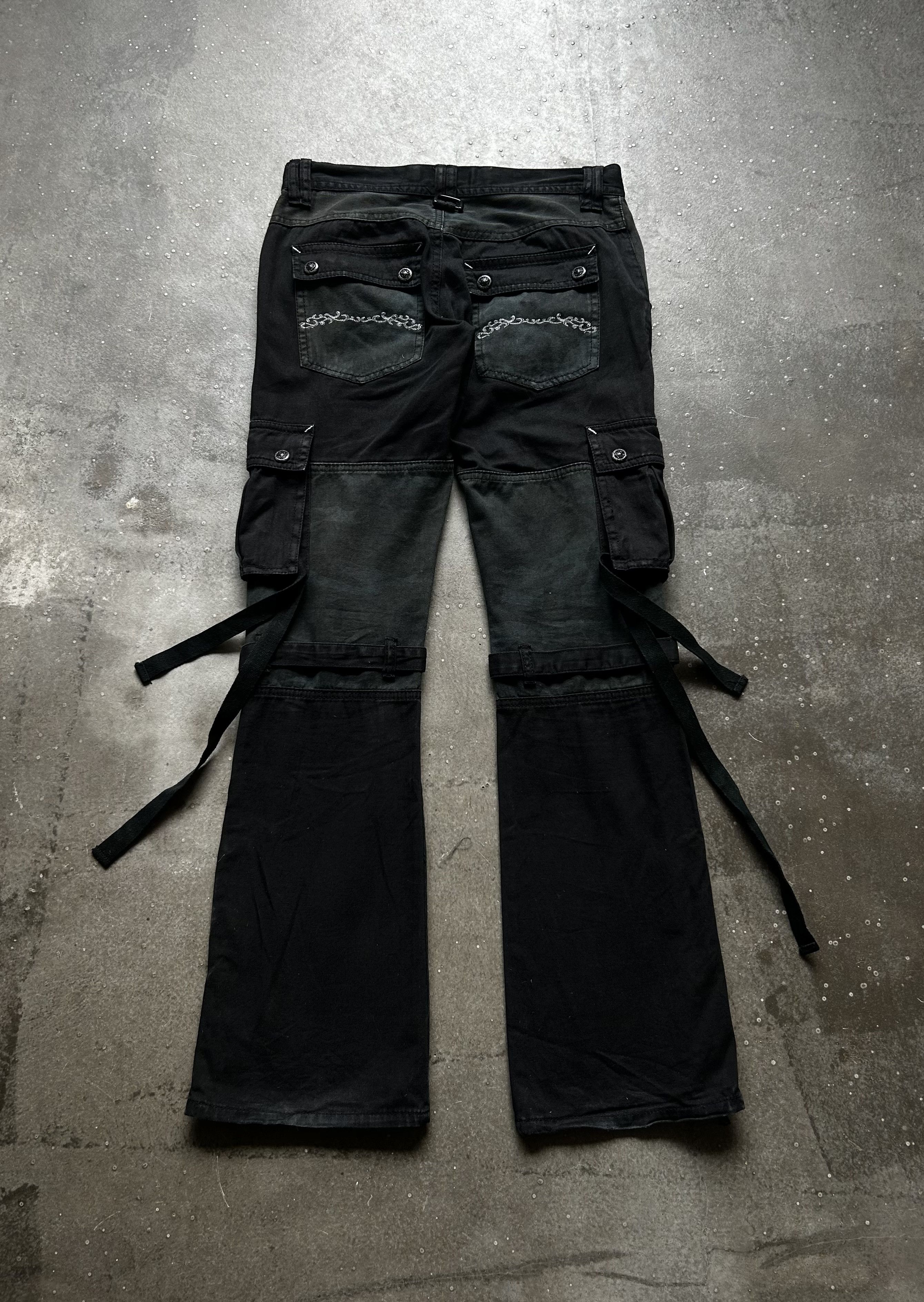 Vintage MIDAS Early Four-Chain Cargo Pants Size US 31 - 2 Thumbnail