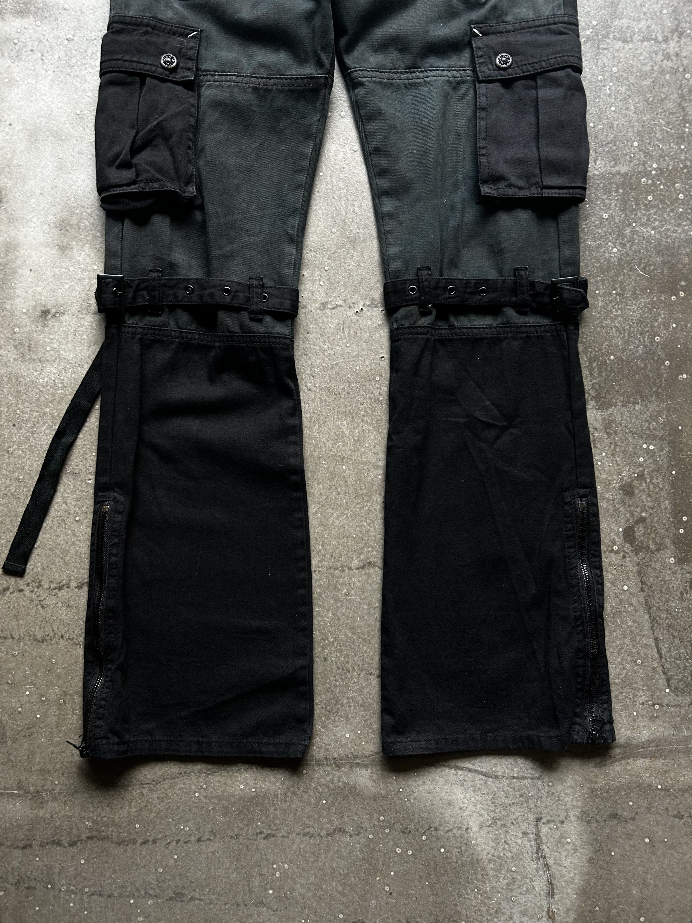 Vintage MIDAS Early Four-Chain Cargo Pants Size US 31 - 4 Thumbnail