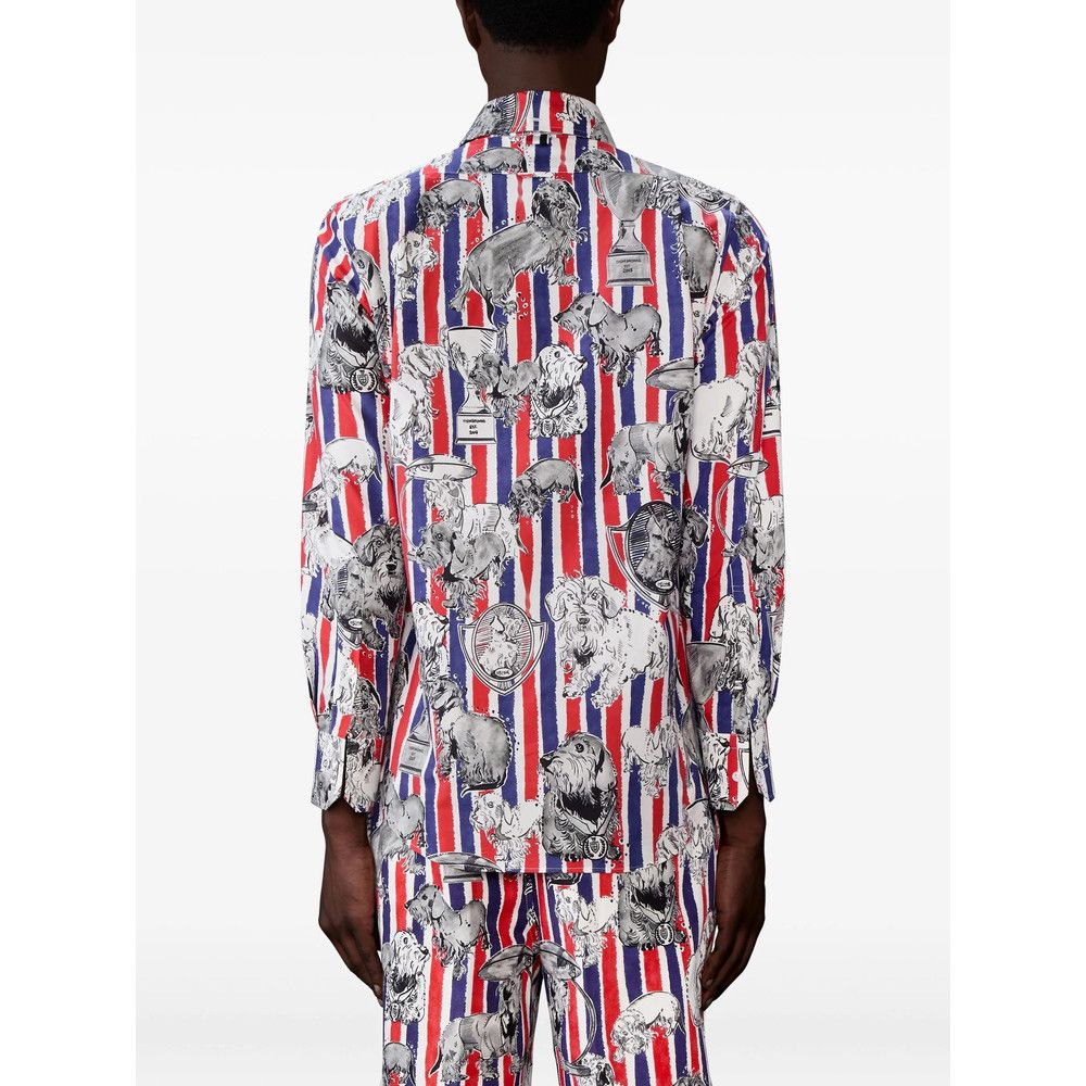 Thom Browne Thom Browne RED Shirts Size US L / EU 52-54 / 3 - 3 Thumbnail