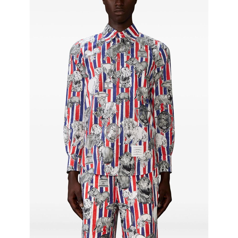 Thom Browne Thom Browne RED Shirts Size US L / EU 52-54 / 3 - 2 Thumbnail