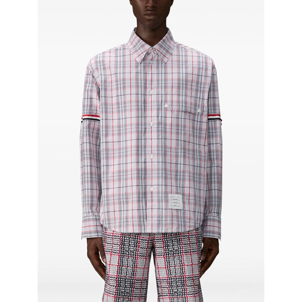 Thom Browne Thom Browne WHITE Shirts Size US M / EU 48-50 / 2 - 4 Thumbnail