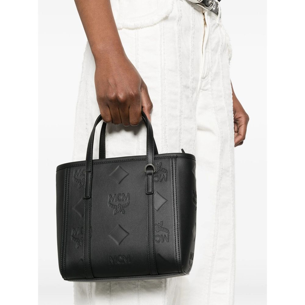 MCM Mcm BLACK Tote Bags Size ONE SIZE - 3 Thumbnail