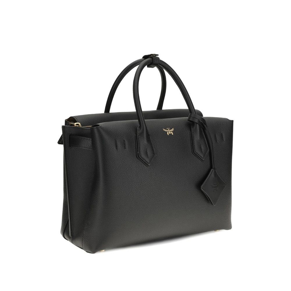 MCM Mcm BLACK Tote Bags Size ONE SIZE - 2 Thumbnail