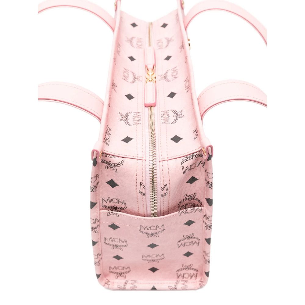 MCM Mcm PINK Tote Bags Size ONE SIZE - 5 Thumbnail