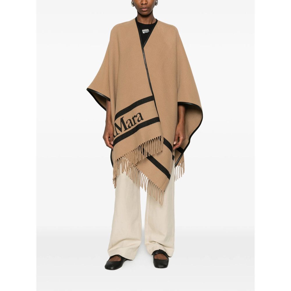 Max Mara Max Mara BROWN Coats - Capes Size M / US 6-8 / IT 42-44 - 3 Thumbnail