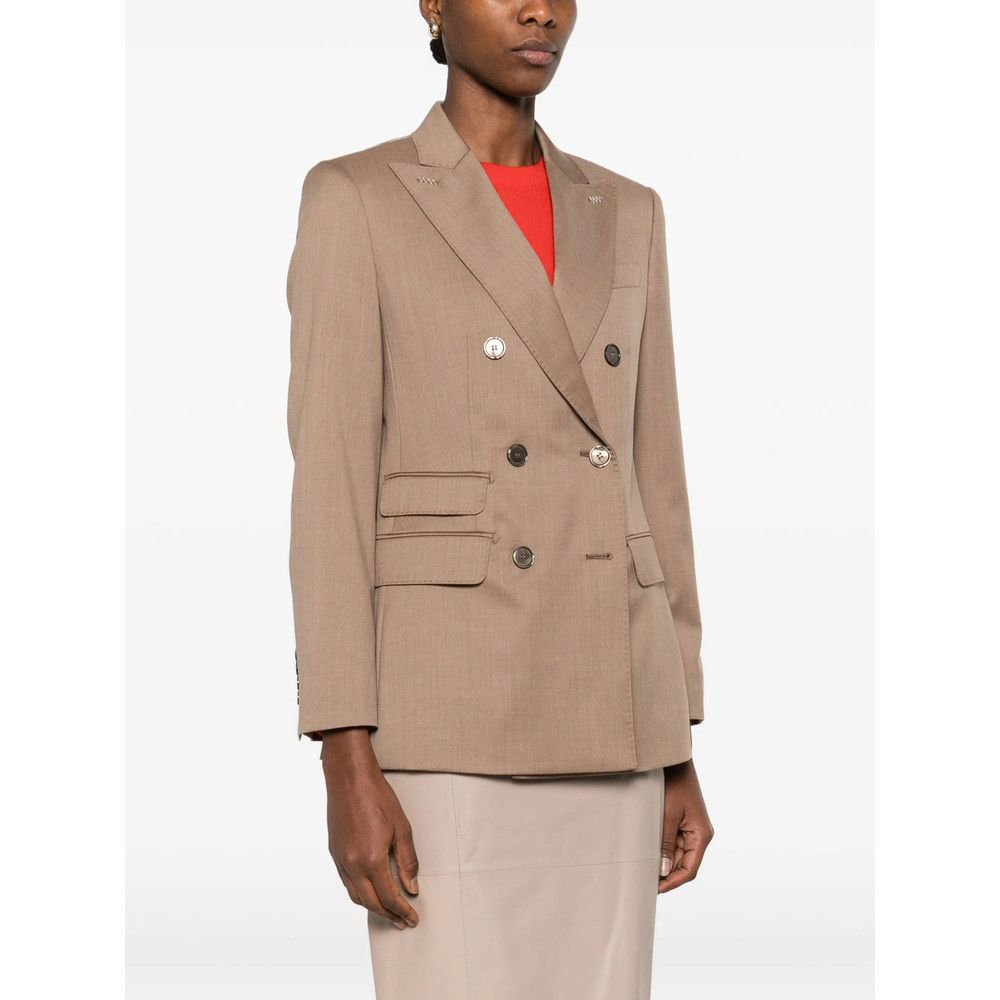 Max Mara Max Mara BROWN Jackets - Blazers Size M / US 6-8 / IT 42-44 - 4 Thumbnail