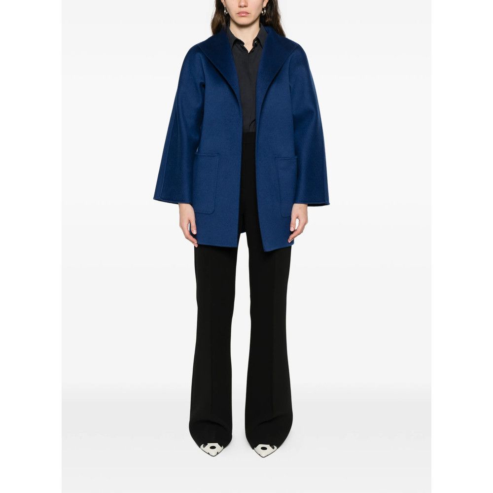 Max Mara Max Mara BLUE Coats - Oversized Coats Size S / US 4 / IT 40 - 3 Thumbnail