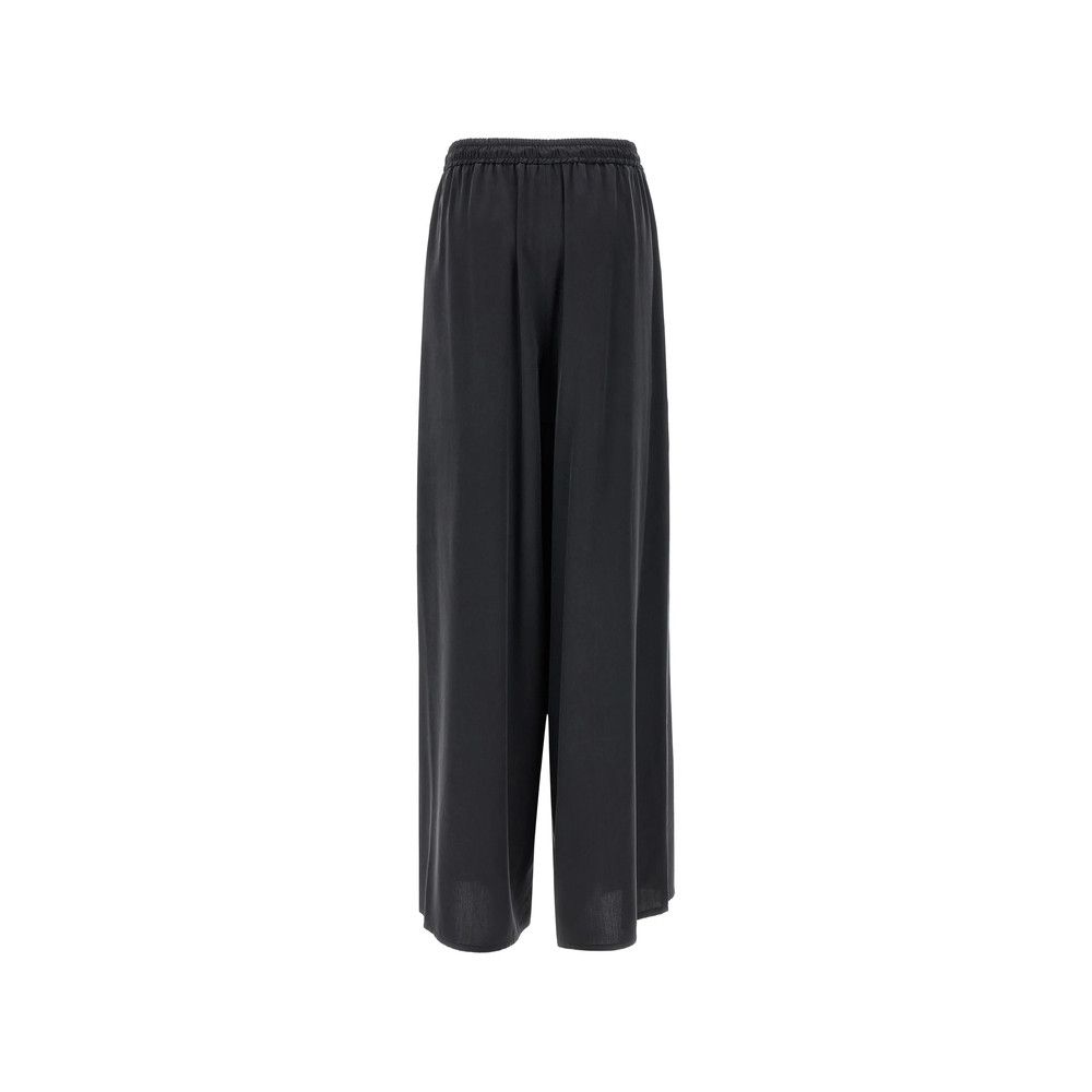 Max Mara Max Mara BLACK Trousers - Straight Trousers Size 26" / US 2 / IT 38 - 2 Thumbnail