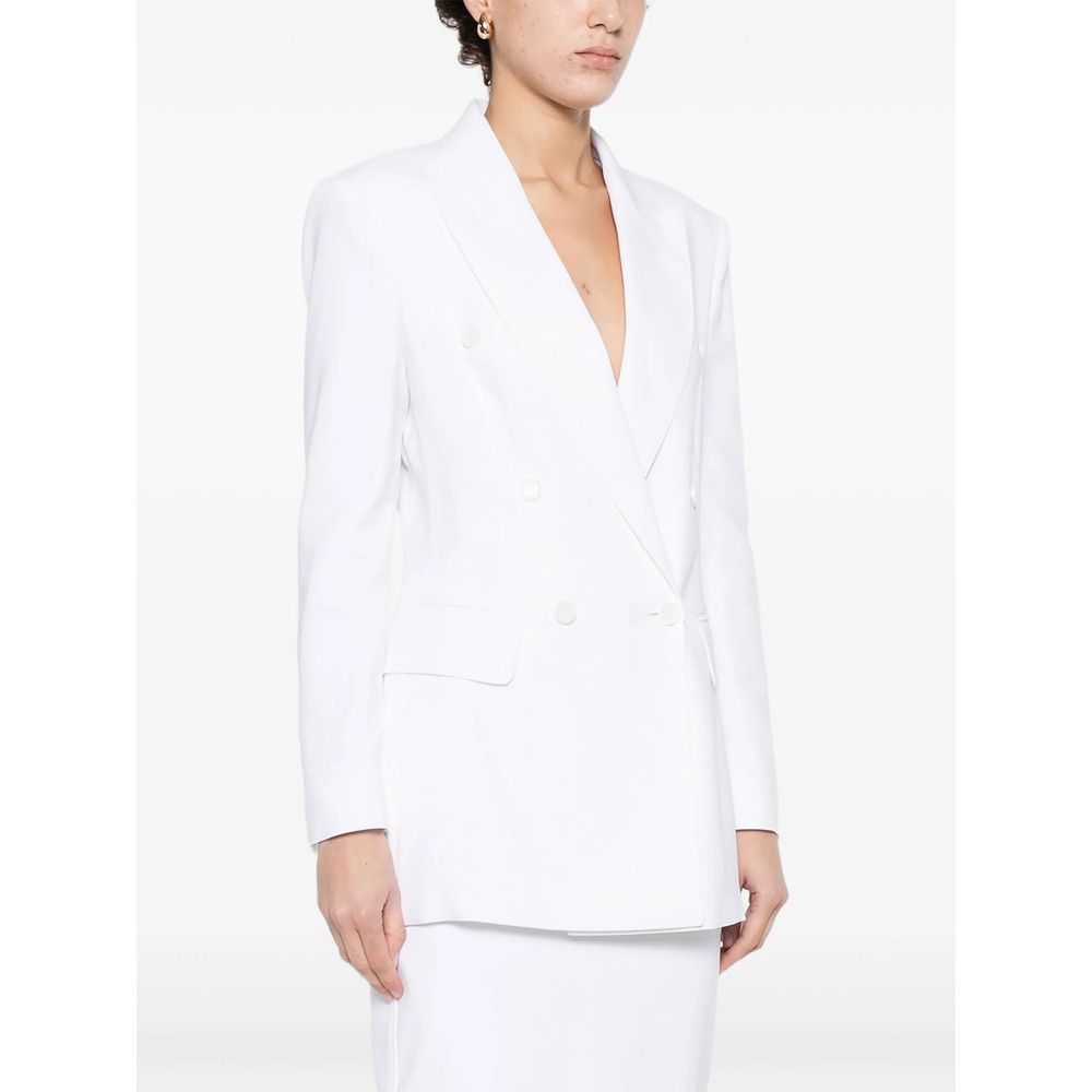 Max Mara Max Mara WHITE Jackets - Blazers Size M / US 6-8 / IT 42-44 - 5 Thumbnail