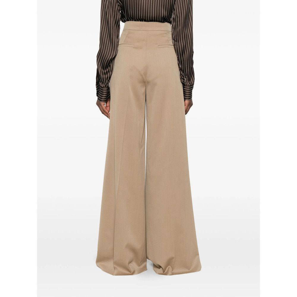 Max Mara Max Mara BROWN Trousers - Palazzo Pants Size 28" / US 6 / IT 42 - 4 Thumbnail