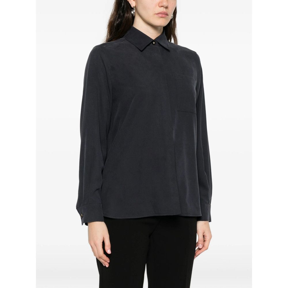 Max Mara Max Mara BLUE Tops - Shirts Size L / US 10 / IT 46 - 2 Thumbnail