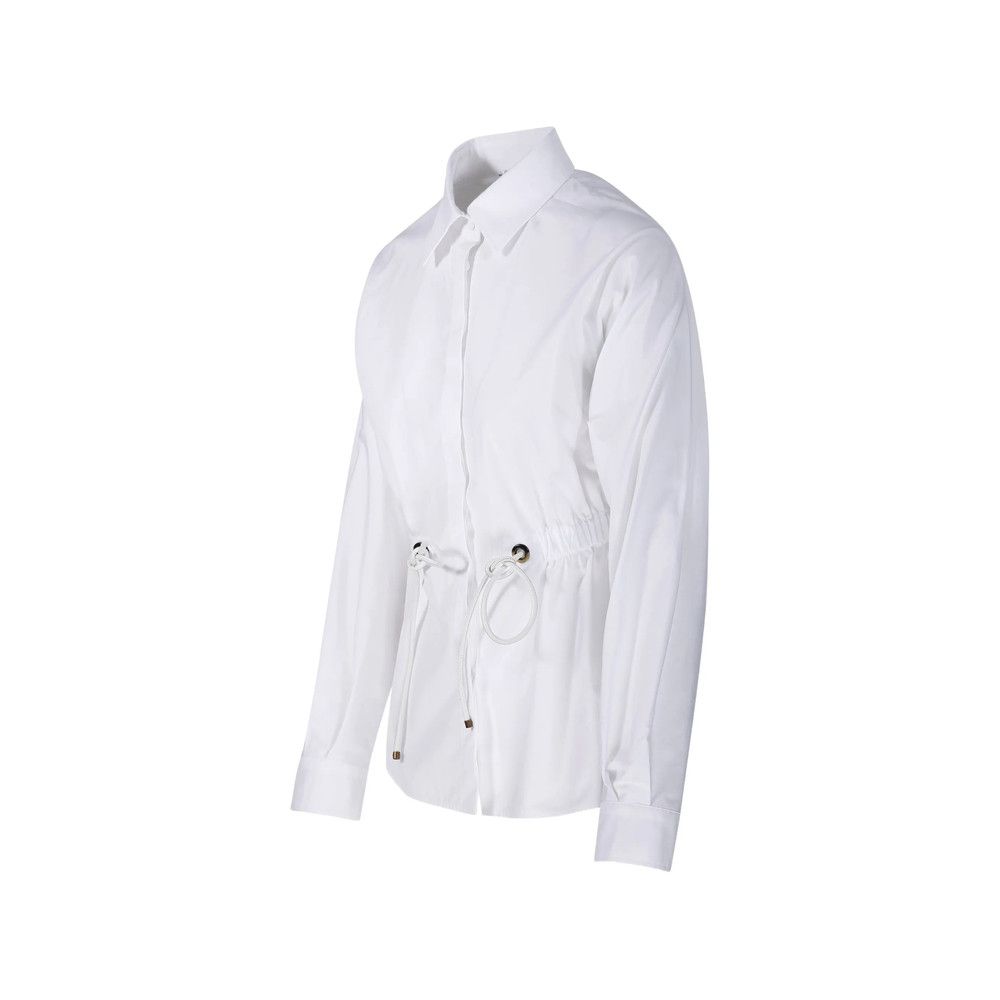Max Mara Max Mara WHITE Tops - Shirts Size M / US 6-8 / IT 42-44 - 4 Thumbnail
