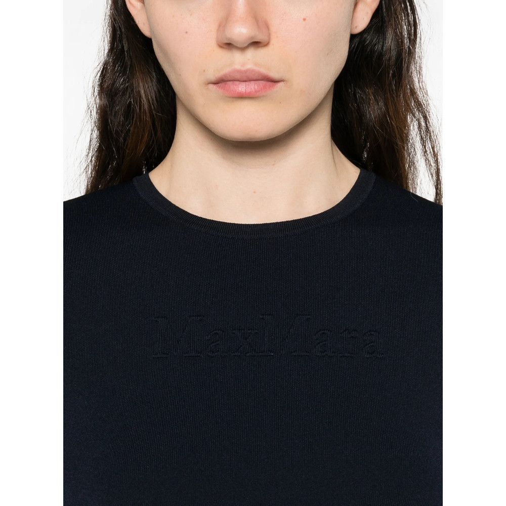 Max Mara Max Mara BLUE Tops - T-shirts & Jerseys Size L / US 10 / IT 46 - 2 Thumbnail