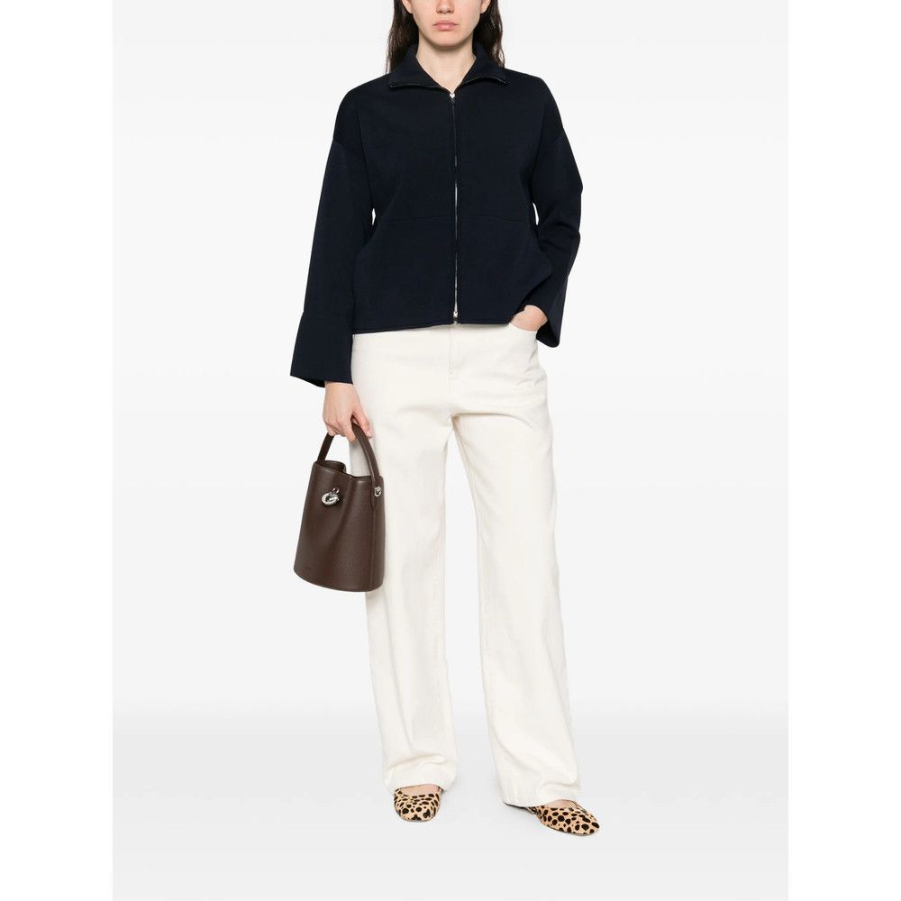 Max Mara Max Mara BLUE Jackets - Bomber Jackets Size M / US 6-8 / IT 42-44 - 3 Thumbnail