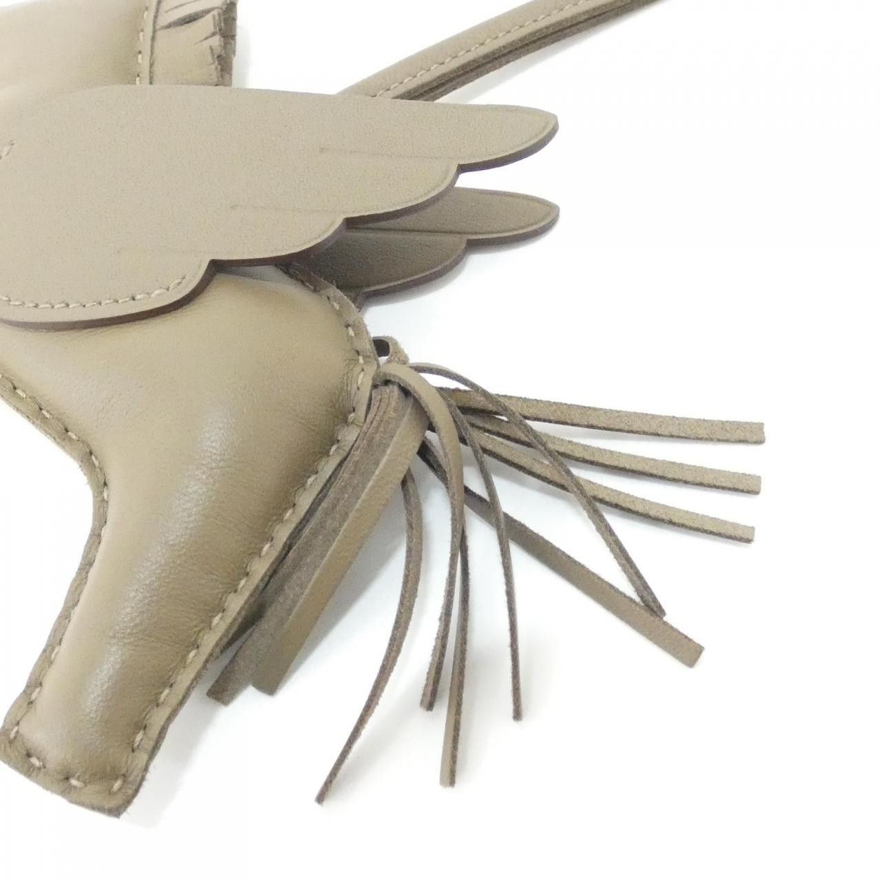 Hermes Hermes Hermès Rodeo Pegasus MM Agneau Milo Bag Charm Leather Charm Stamp W DUTY FREE for USA Size ONE SIZE - 4 Thumbnail