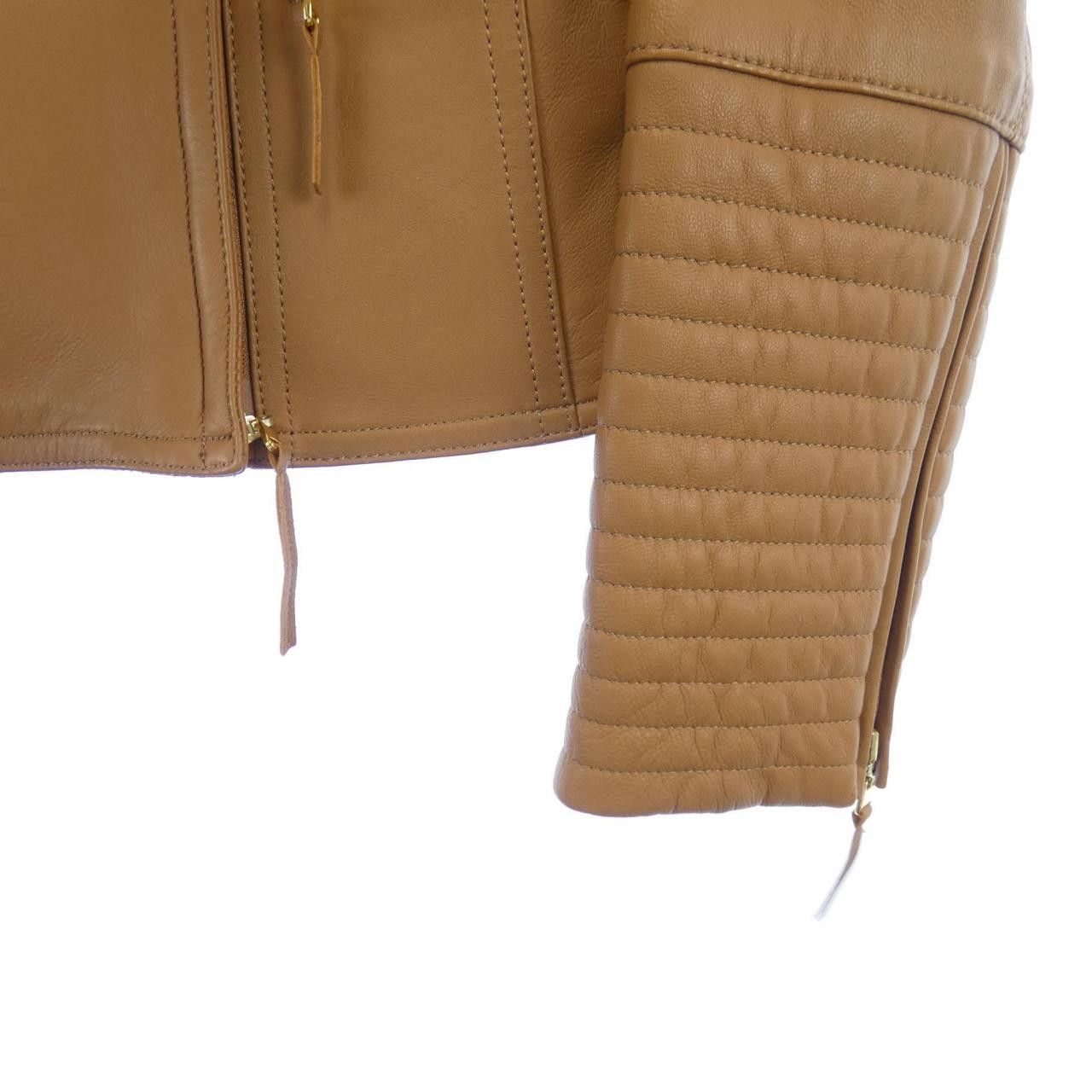 Other Other La Joconde Lamb Leather Riders Jacket Leather Outerwear DUTY FREE for USA Size ONE SIZE - 6 Thumbnail