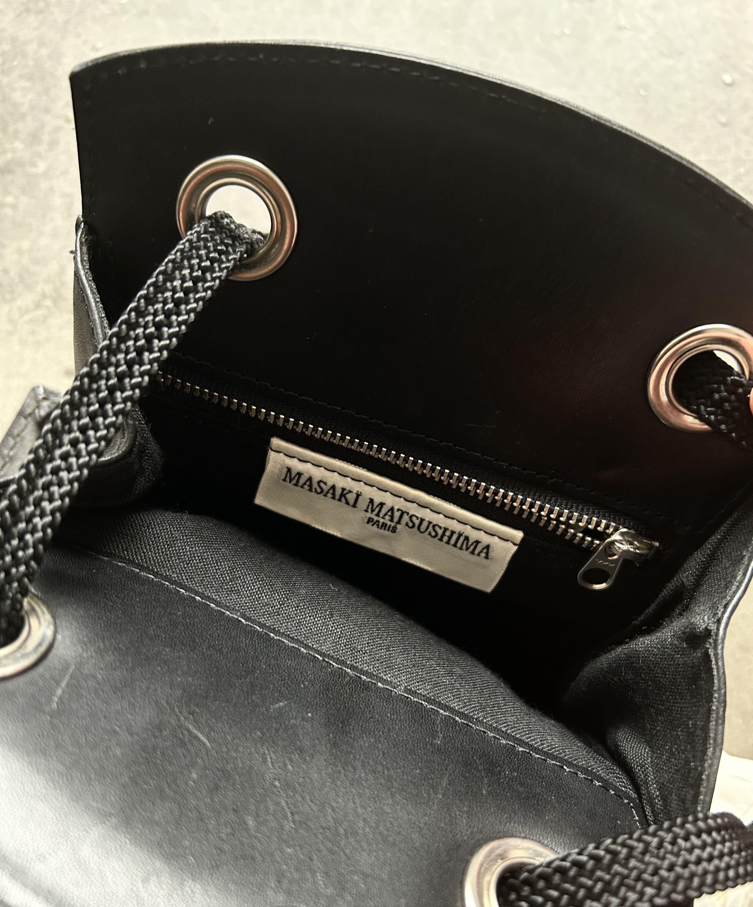Masaki Matsushima Masaki Matsushima 90s Boat Leather Crossbody Size ONE SIZE - 8 Thumbnail