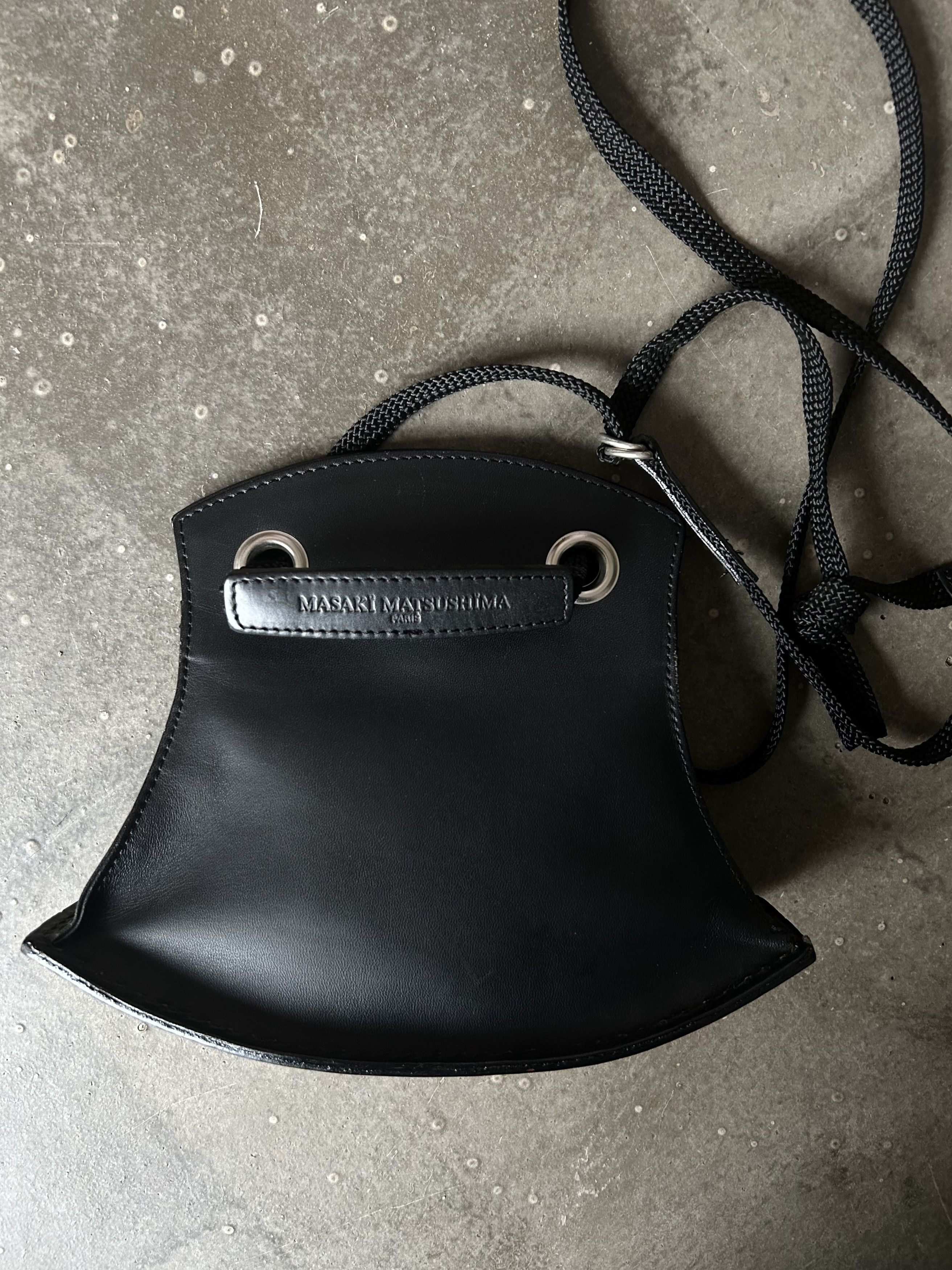 Masaki Matsushima Masaki Matsushima 90s Boat Leather Crossbody Size ONE SIZE - 4 Thumbnail