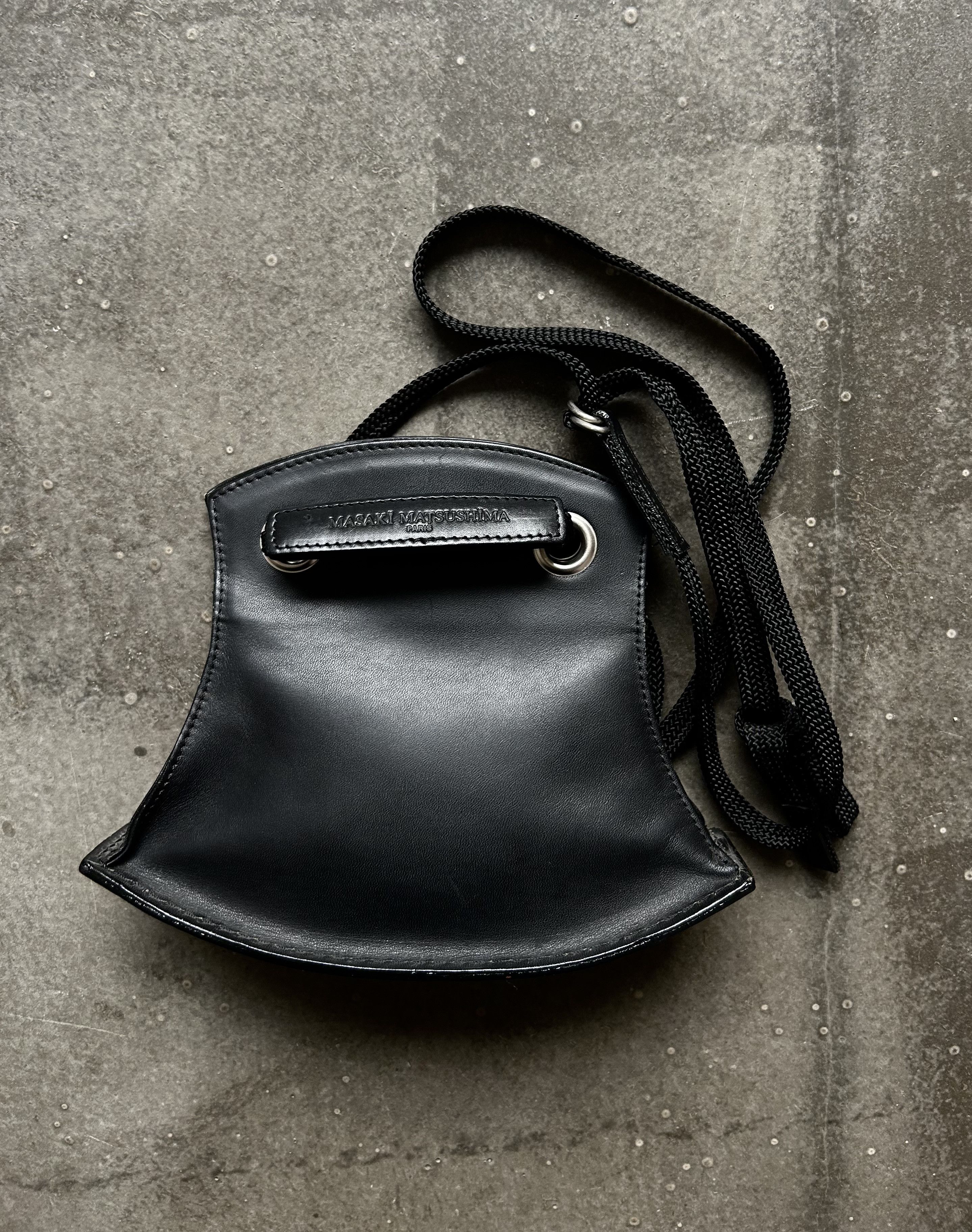 Masaki Matsushima Masaki Matsushima 90s Boat Leather Crossbody Size ONE SIZE - 5 Thumbnail