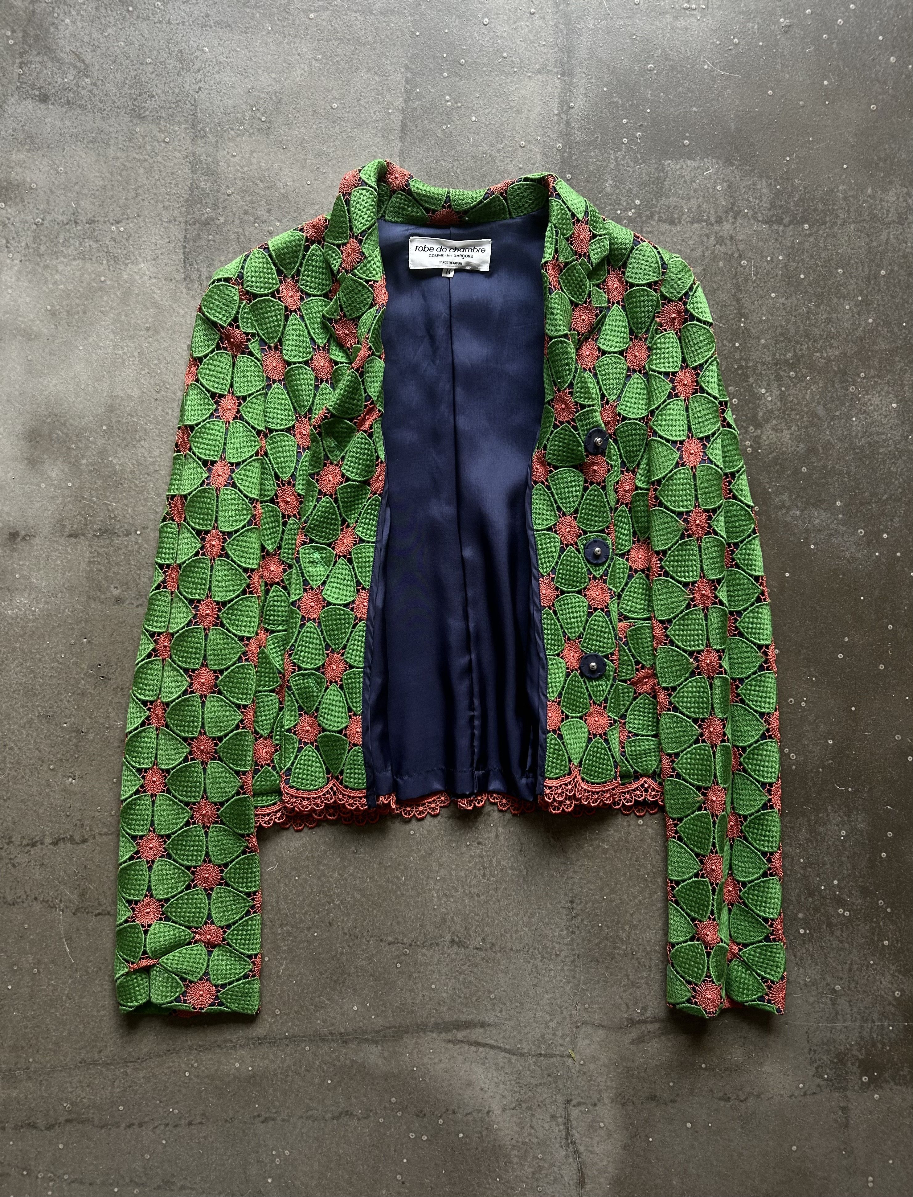 Comme des Garcons COMME des GARÇONS Crochet Embroidery Robe Size M / US 6-8 / IT 42-44 - 4 Thumbnail