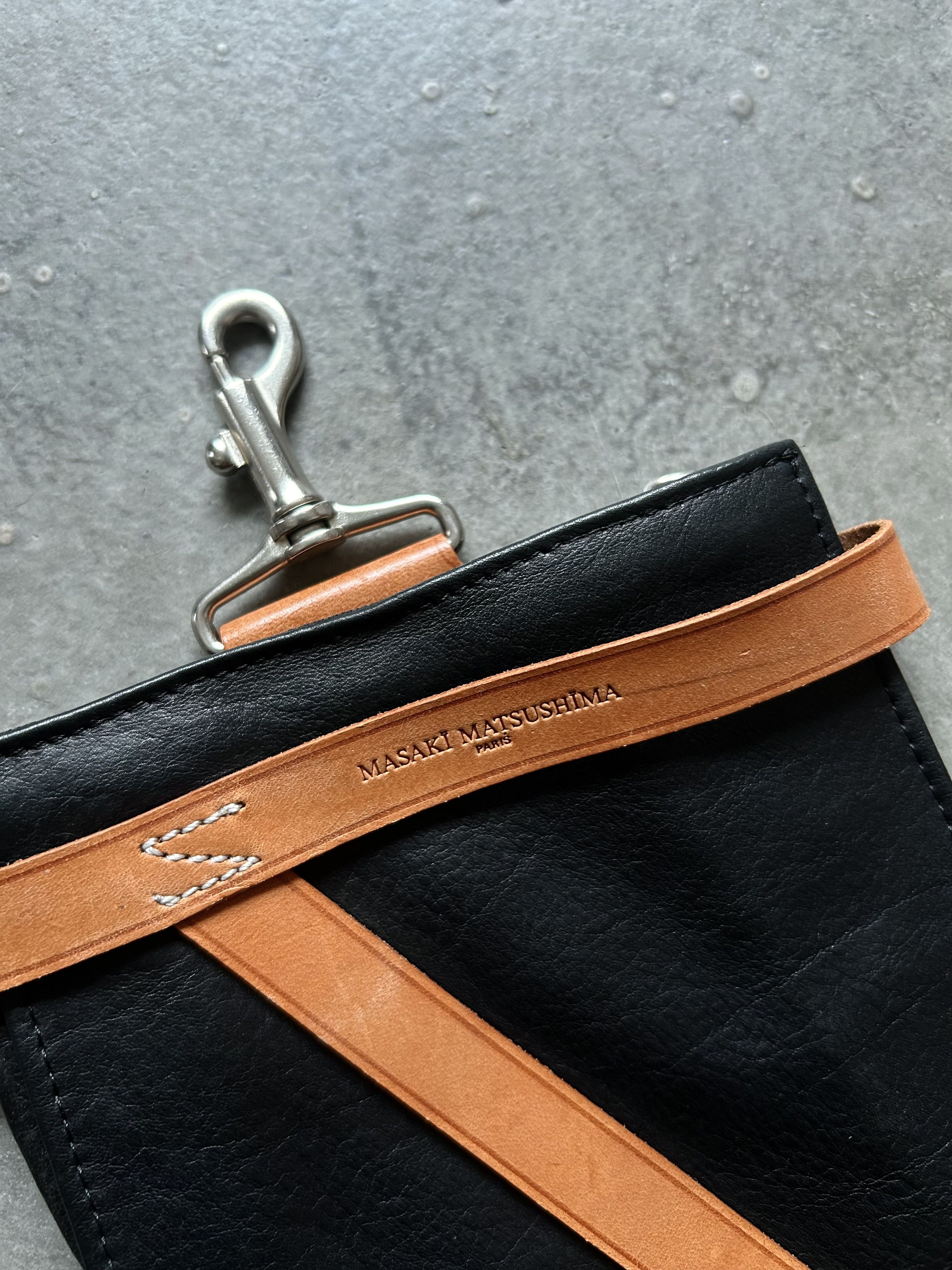 Masaki Matsushima Leather Asymmetric