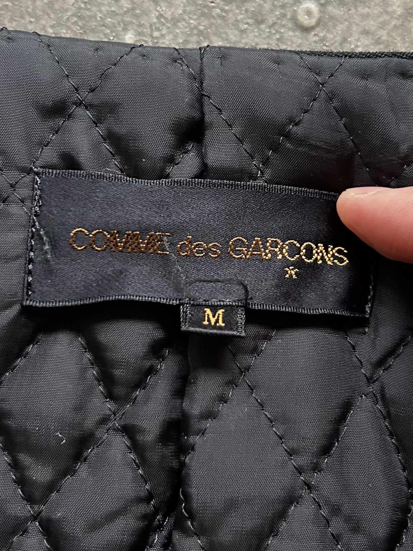 Comme des Garcons COMME des GARÇONS 1988AW Detachable Lapel Coat Size US M / EU 48-50 / 2 - 8 Thumbnail
