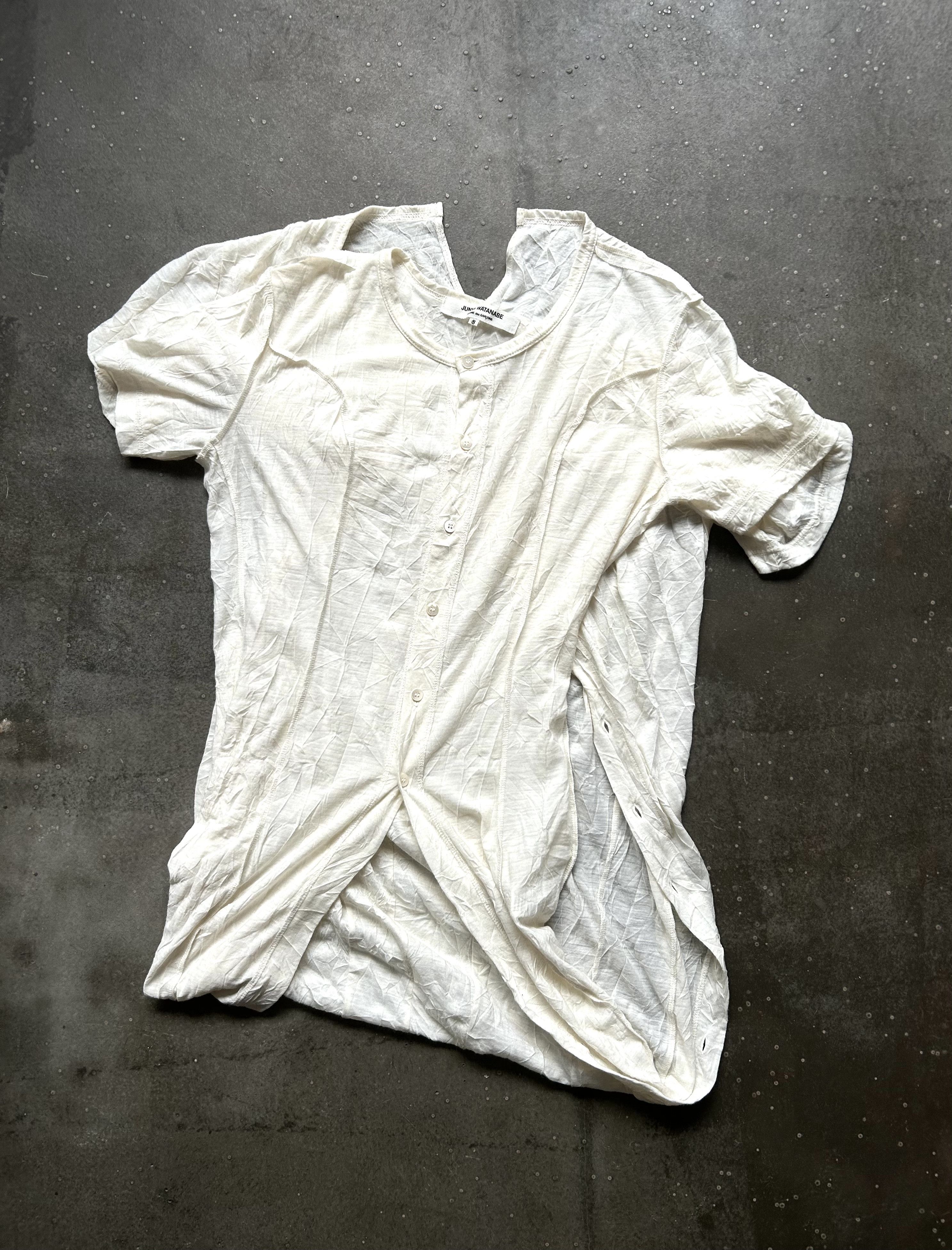 Junya Watanabe Junya Watanabe AD2007 Nested Deconstructed Pleated Top Size US M / EU 48-50 / 2 - 5 Thumbnail