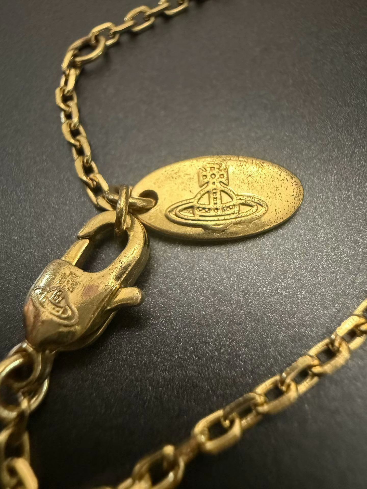 Vivienne Westwood Vivienne Westwood Saturn Brooch Necklace Size ONE SIZE - 7 Thumbnail