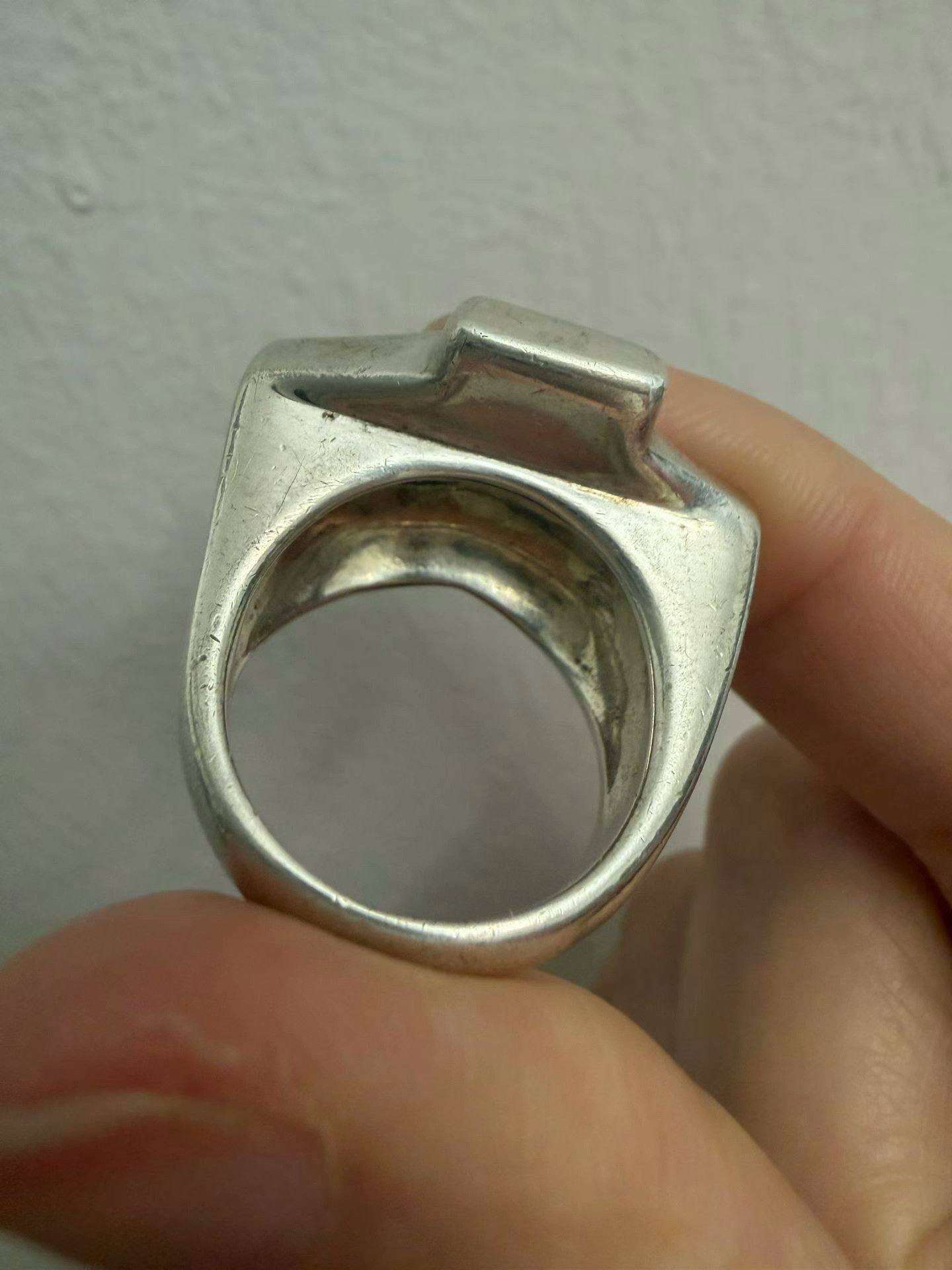 Vivienne Westwood Vivienne Westwood 925 Silver Poker Ring Size ONE SIZE - 7 Thumbnail