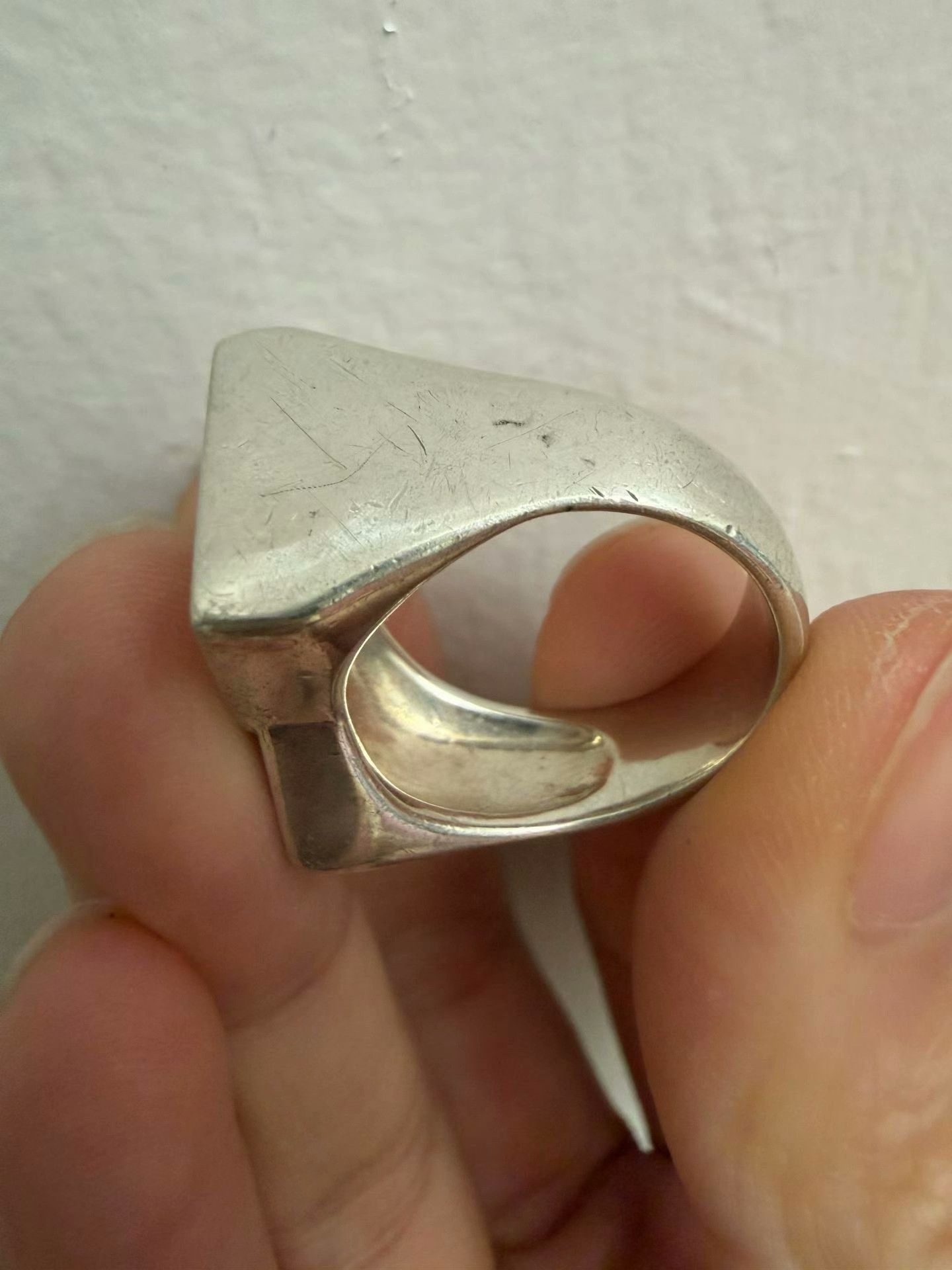 Vivienne Westwood Vivienne Westwood 925 Silver Poker Ring Size ONE SIZE - 6 Thumbnail