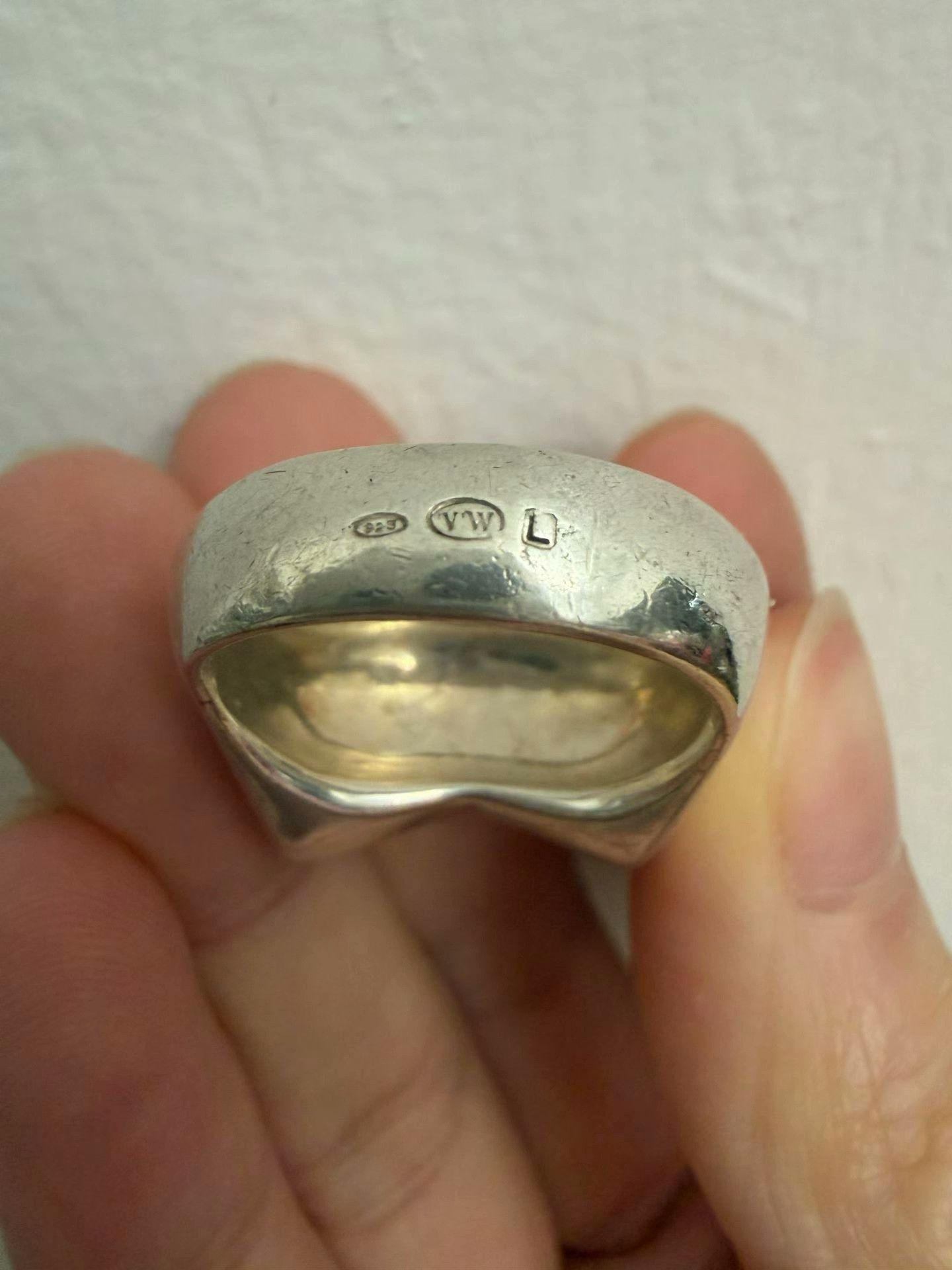 Vivienne Westwood Vivienne Westwood 925 Silver Poker Ring Size ONE SIZE - 5 Thumbnail