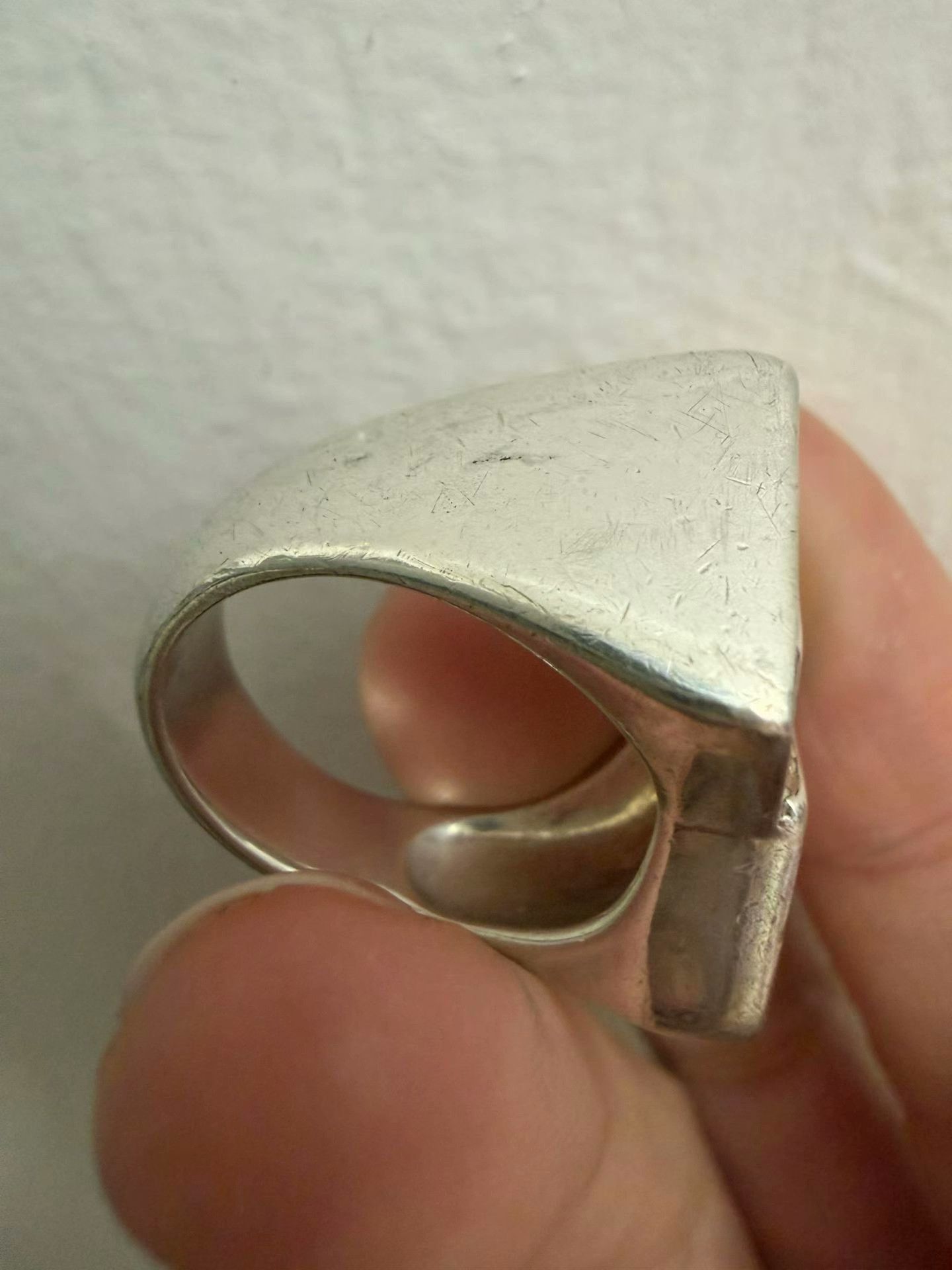 Vivienne Westwood Vivienne Westwood 925 Silver Poker Ring Size ONE SIZE - 4 Thumbnail