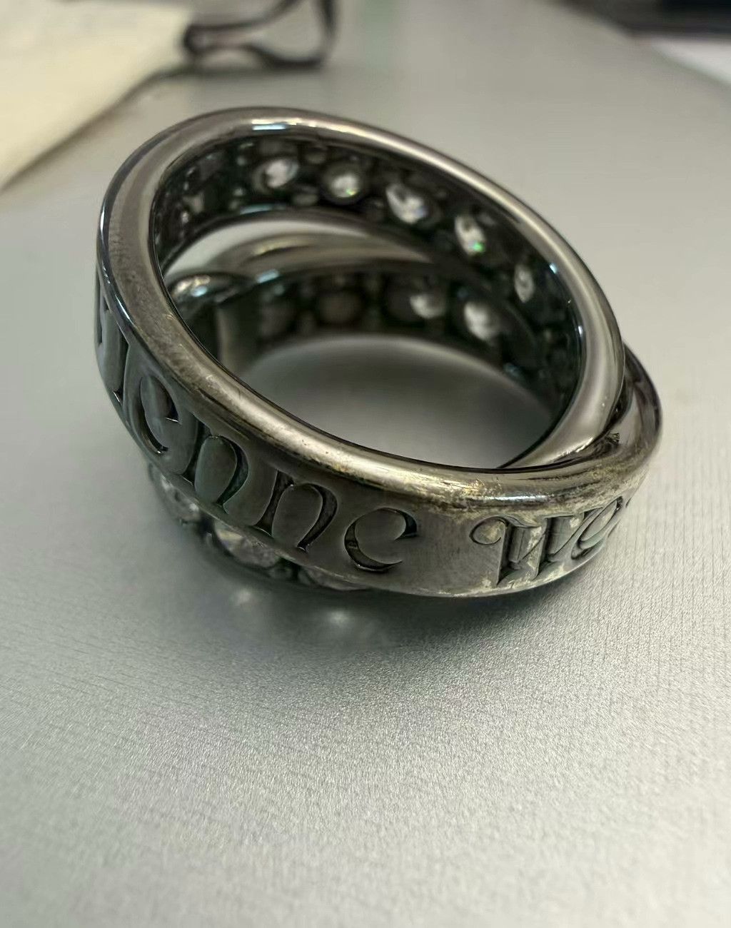 Vivienne Westwood Vivienne Westwood Saturn Ring Size ONE SIZE - 2 Thumbnail