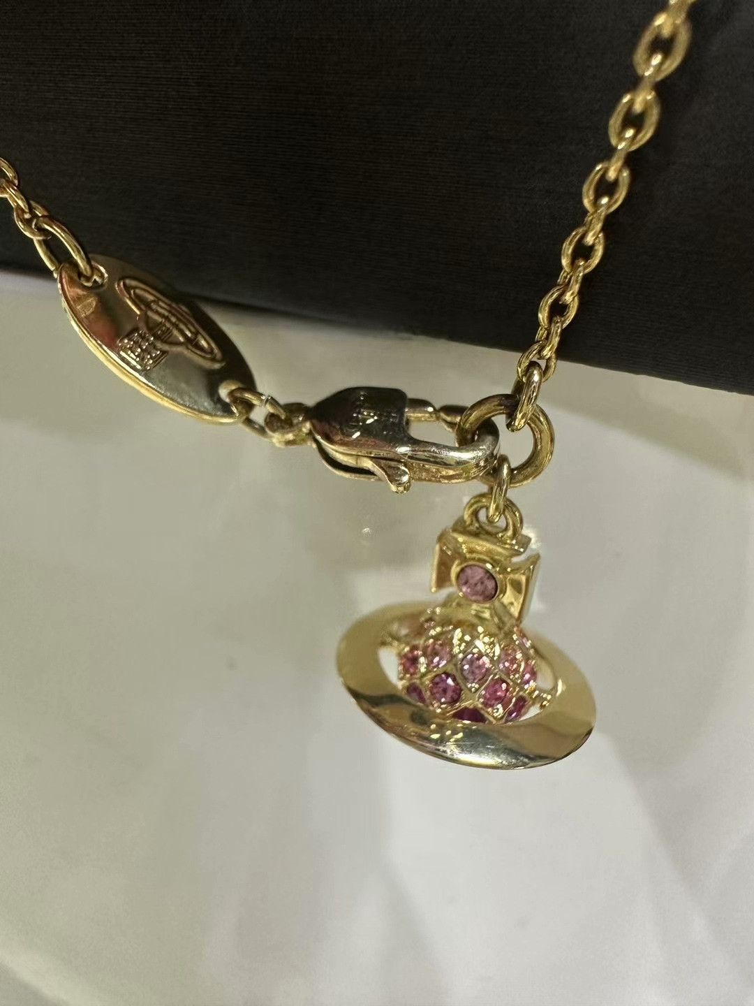 Vivienne Westwood Vivienne Westwood Braided Diamond Saturn Bracelet Size ONE SIZE - 2 Thumbnail
