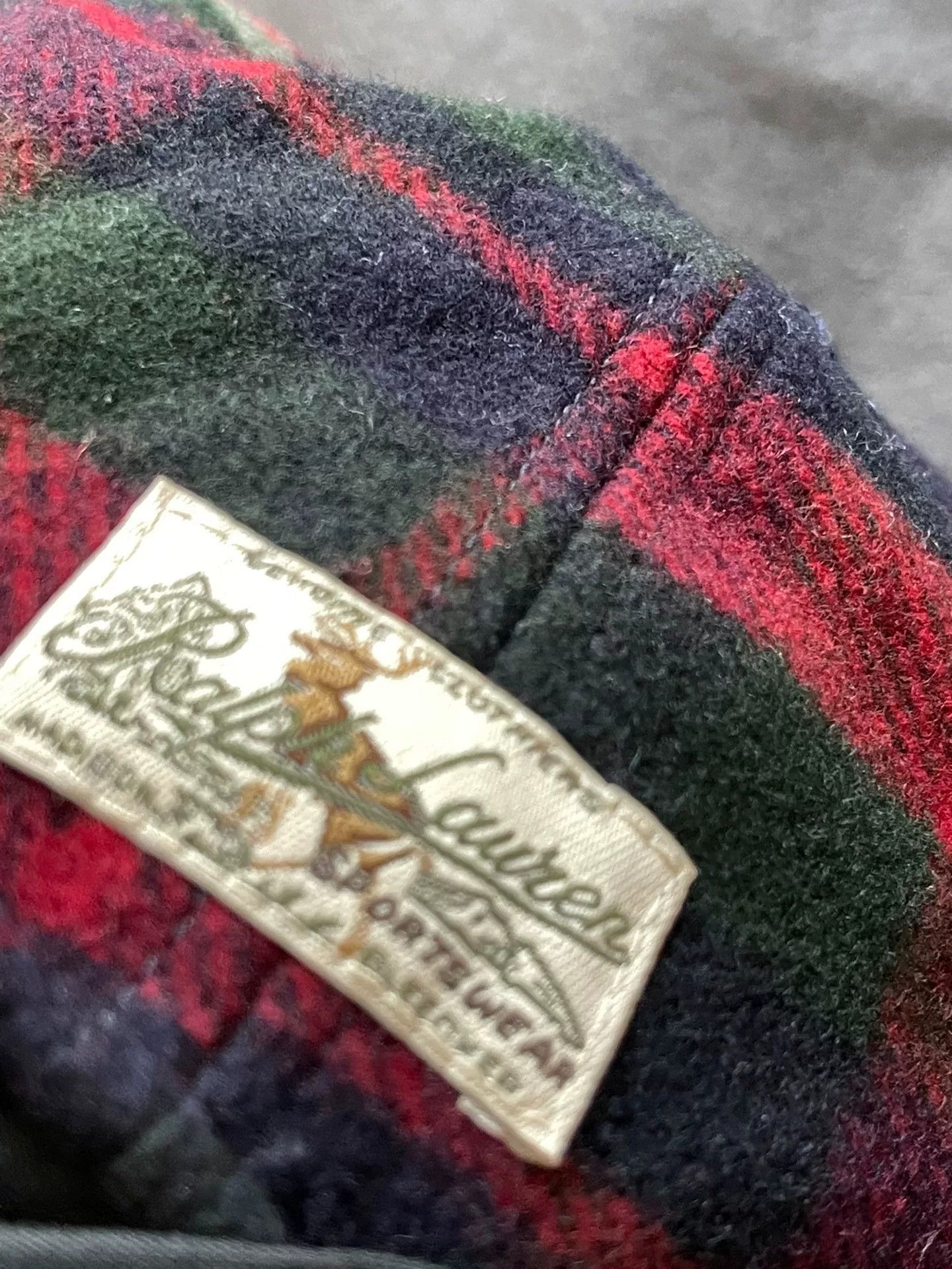 RRL Ralph Lauren RRL Checked Trapper Hat L Size ONE SIZE - 4 Thumbnail