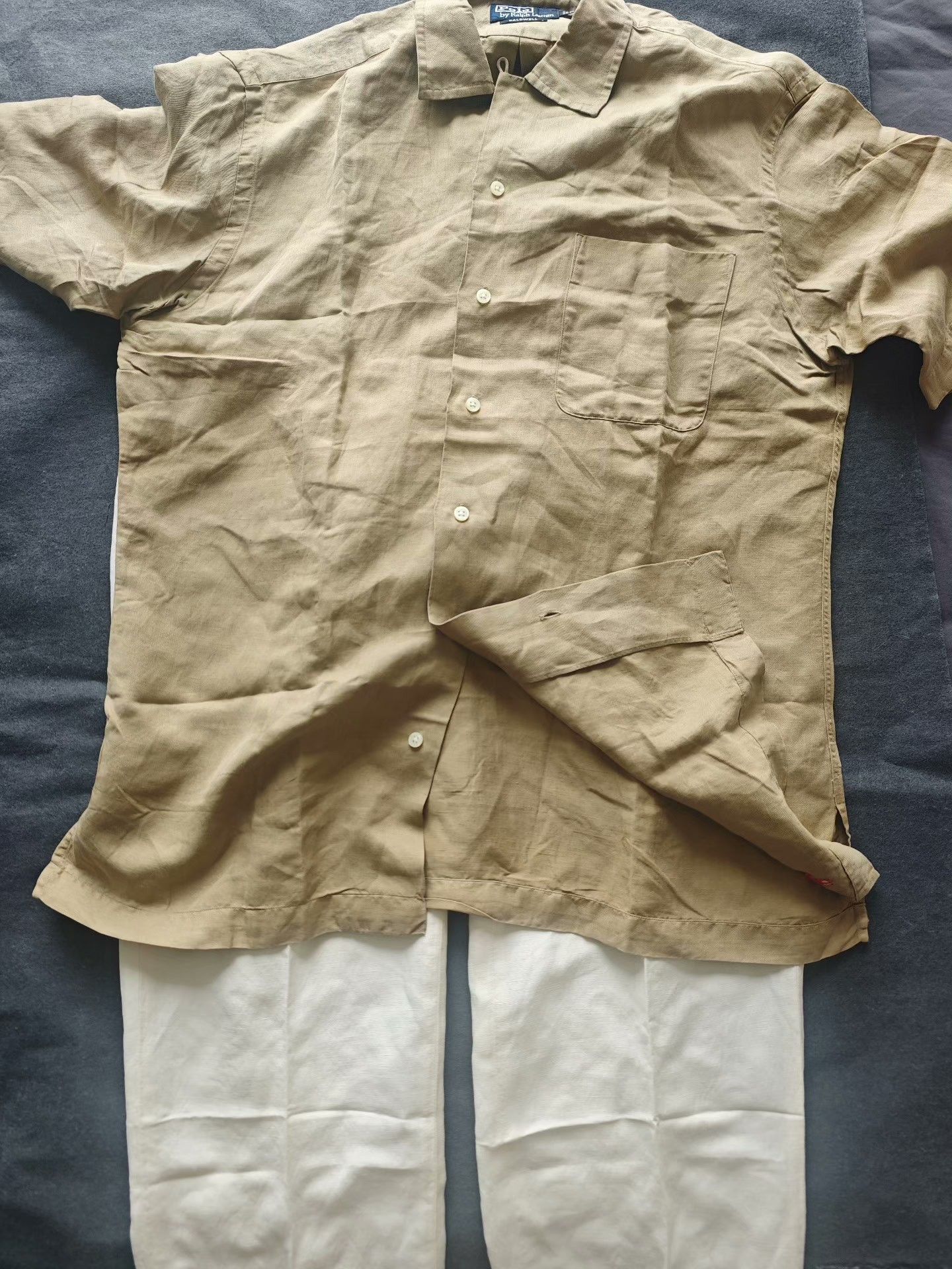 Polo Ralph Lauren Polo Ralph Lauren Cuban Collar Shirt Set Size US M / EU 48-50 / 2 - 6 Thumbnail