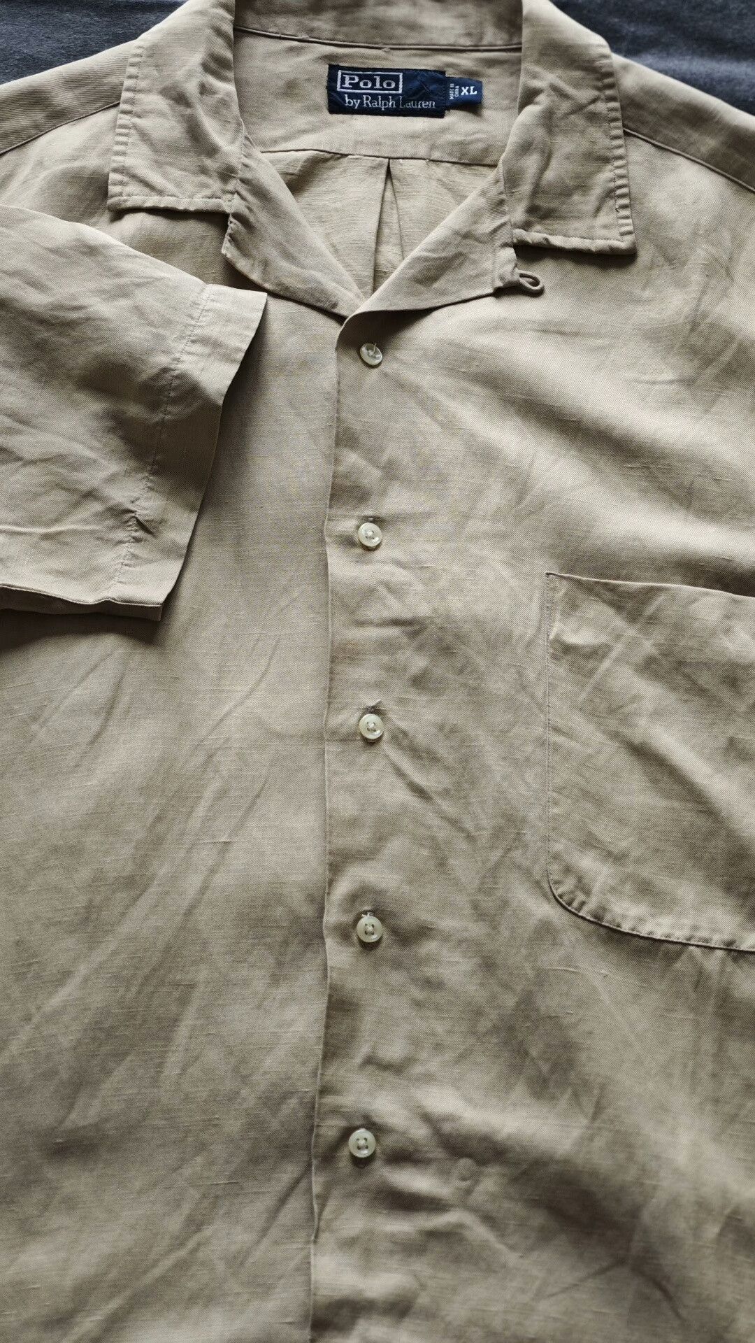 Polo Ralph Lauren Polo Ralph Lauren 90s Vintage Silk Shirt Size US XL / EU 56 / 4 - 2 Thumbnail