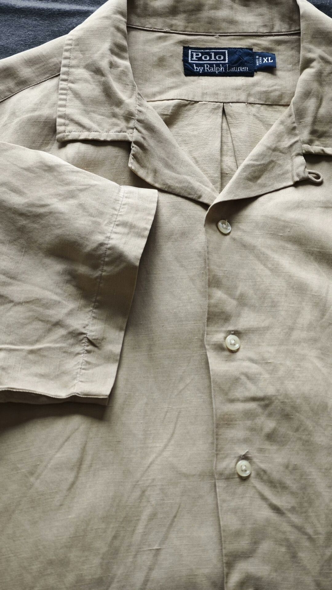 Polo Ralph Lauren Polo Ralph Lauren 90s Vintage Silk Shirt Size US XL / EU 56 / 4 - 4 Thumbnail